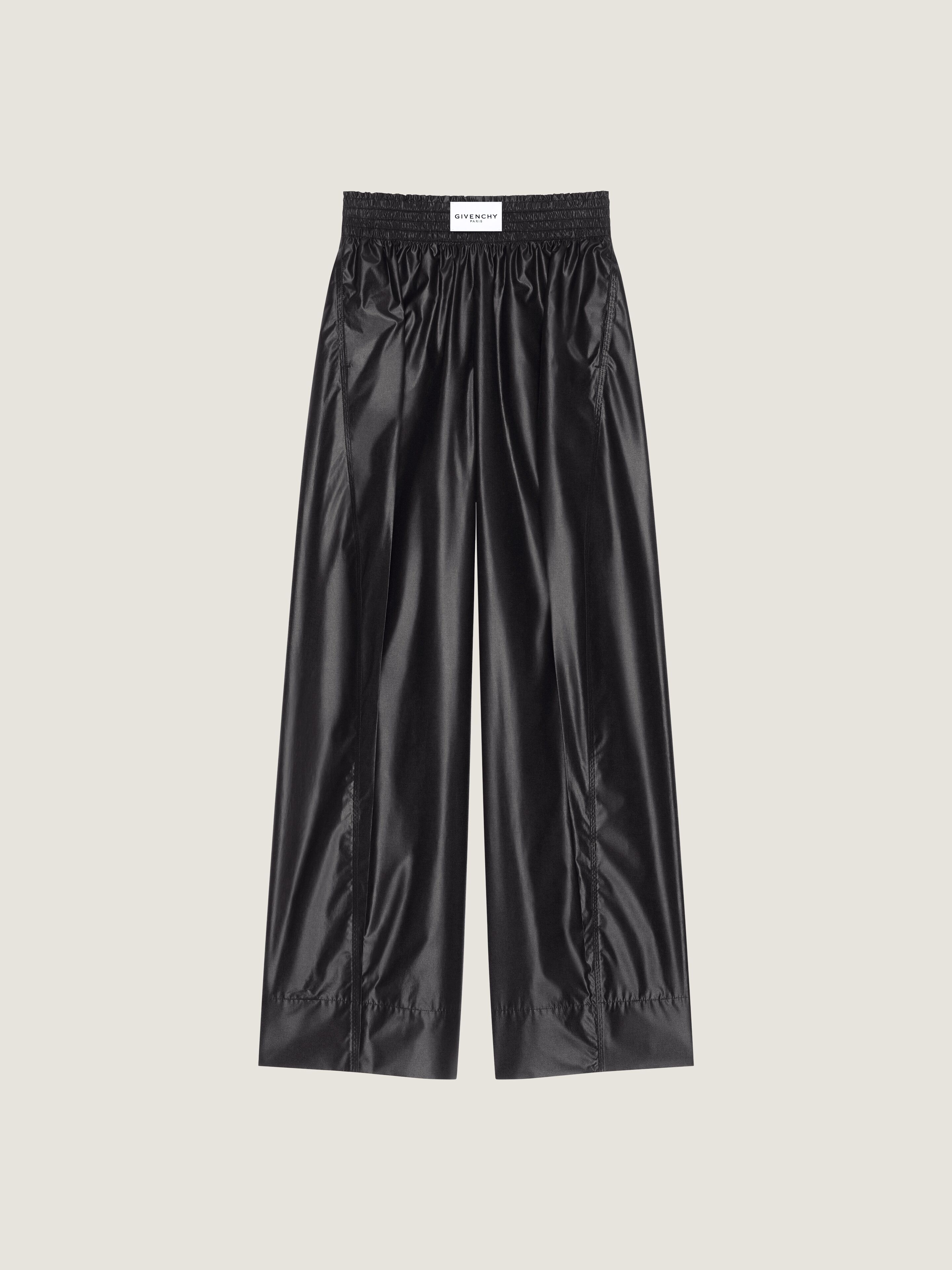 Givenchy Pantalon À Taille Élastiquée Cocoon En Popeline In Black