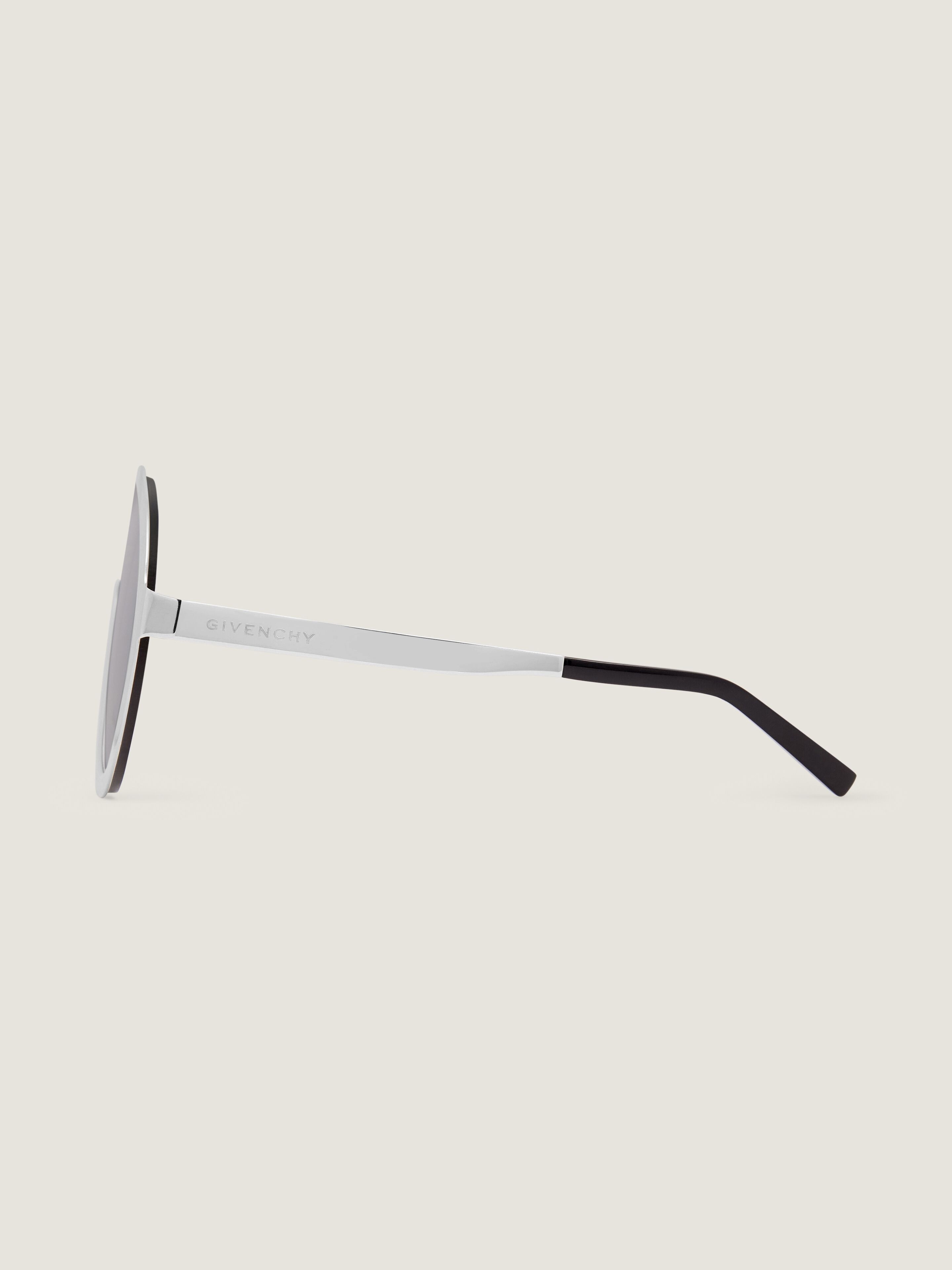 Curve sunglasses in metal in - silvery grey - BR00CJR05A-070