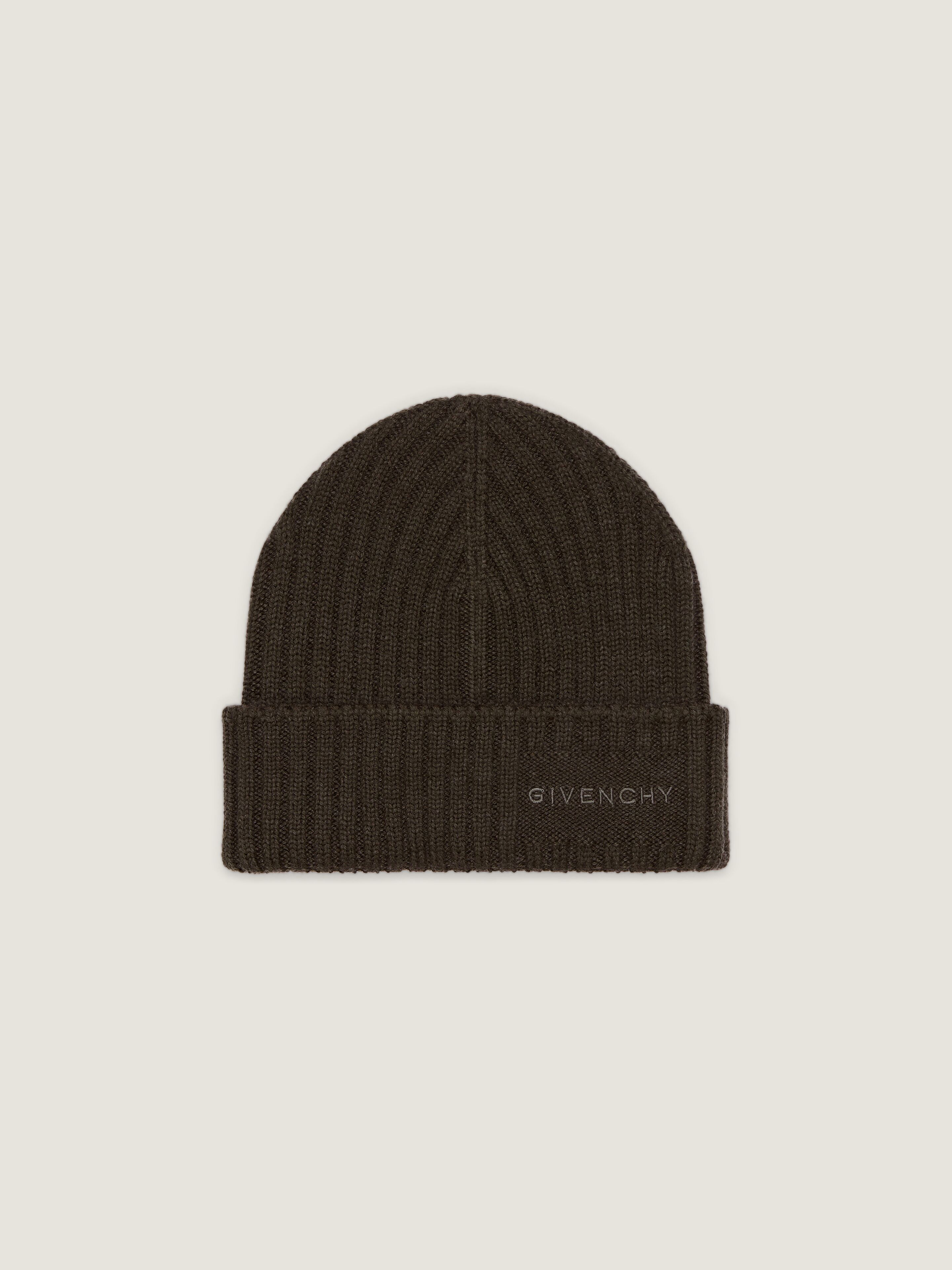 値下げしました！！GIVENCHY ニット帽　クリーム　ホワイト GIVENCHY(ジバンシィ) ニットキャップ・ビーニー(レディース