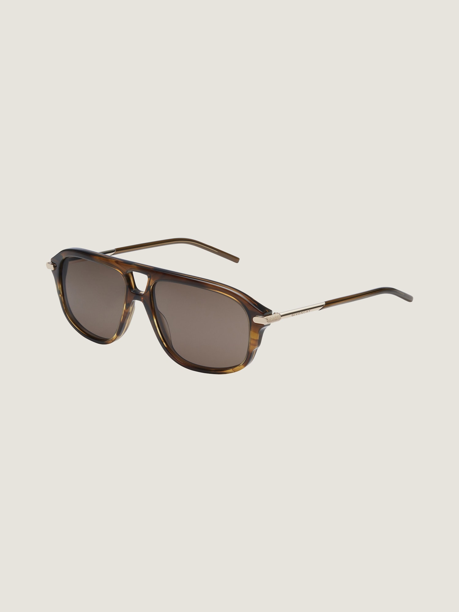 GV One sunglasses in acetate and metal - brown in - brown  display picture 2