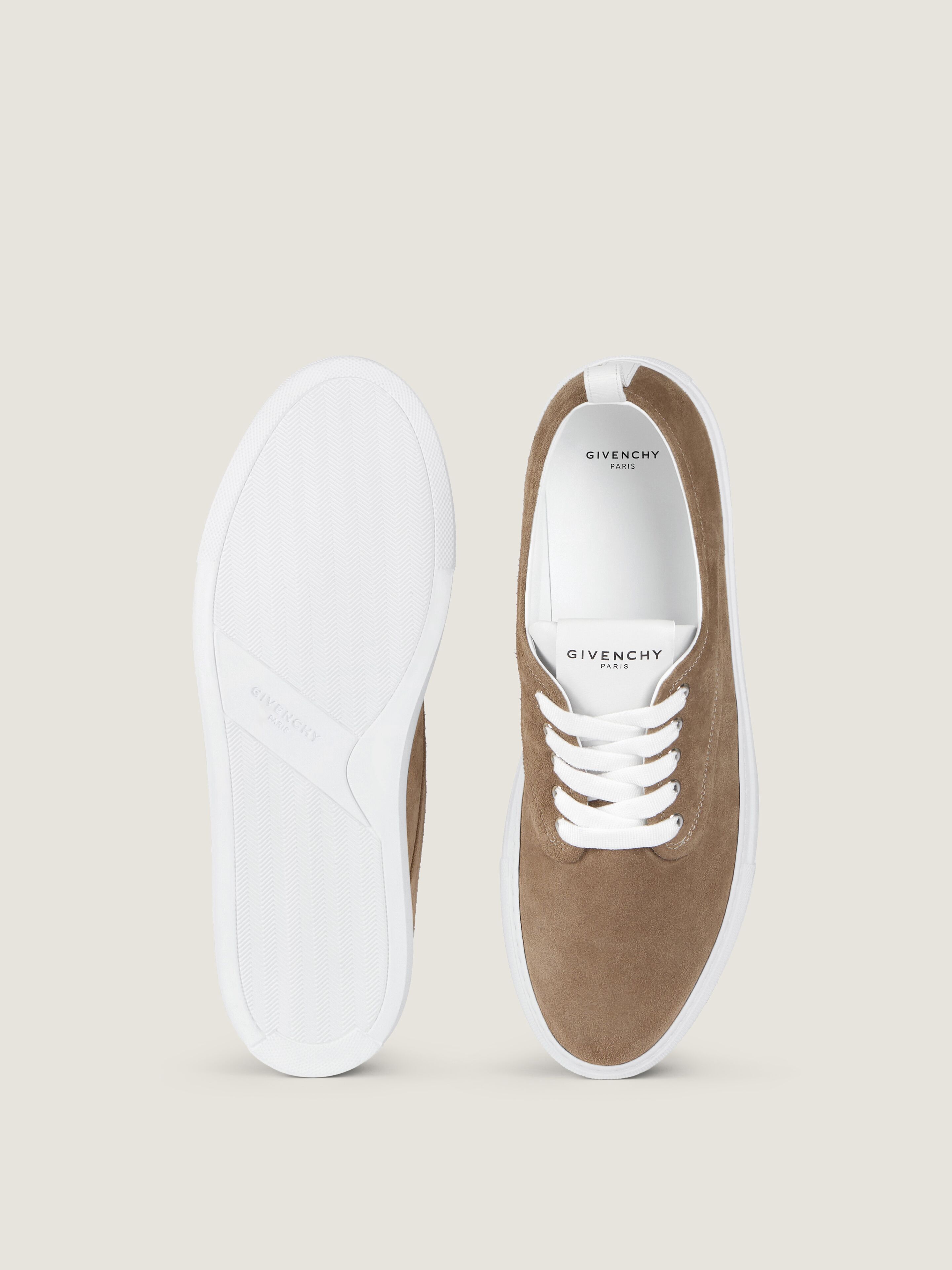 New City sneakers in suede in - taupe - BH00B3H1WZ-281 | Givenchy