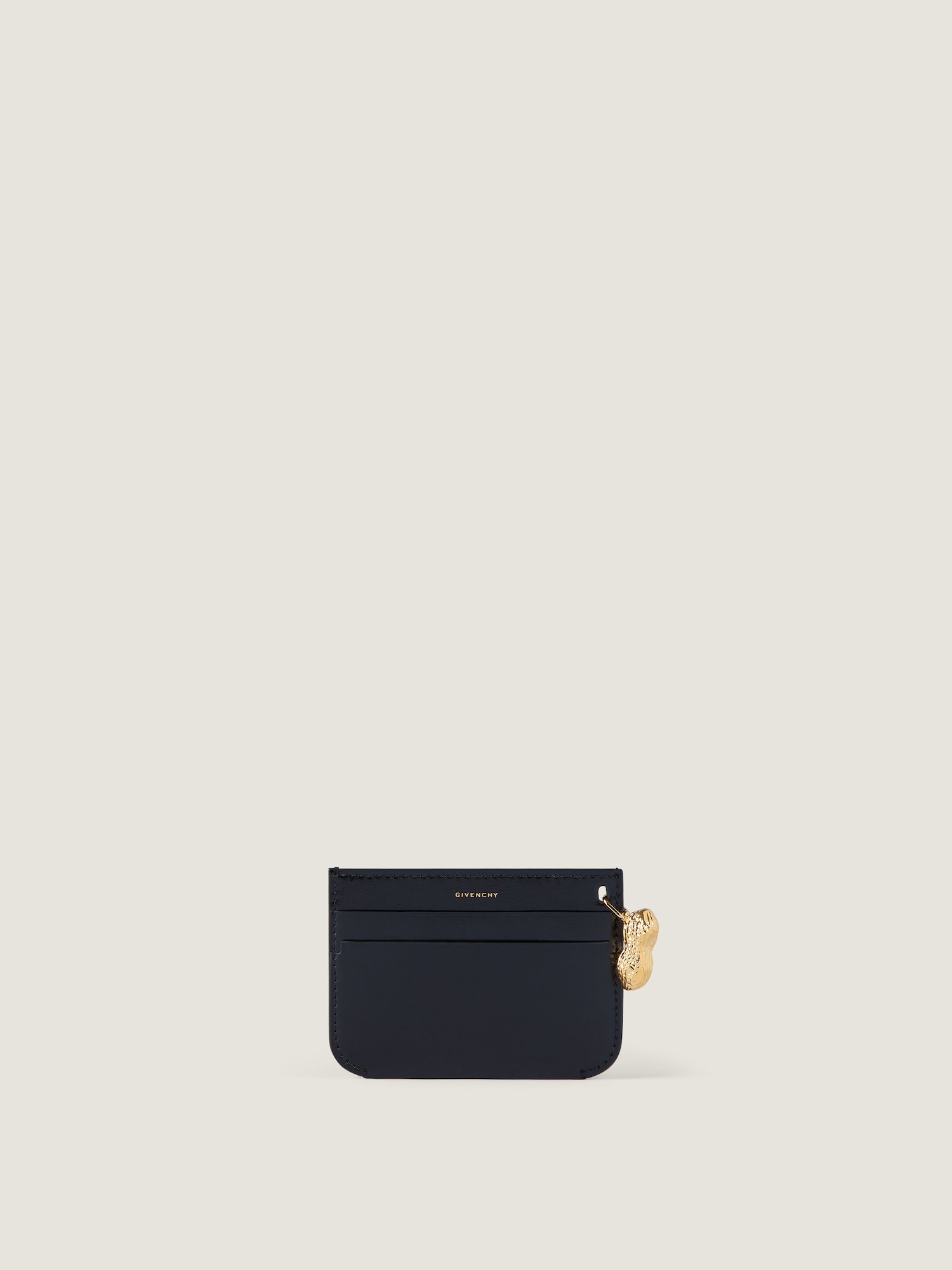 Lucky Charms card holder in Box leather in - black - BB60QBB13A 