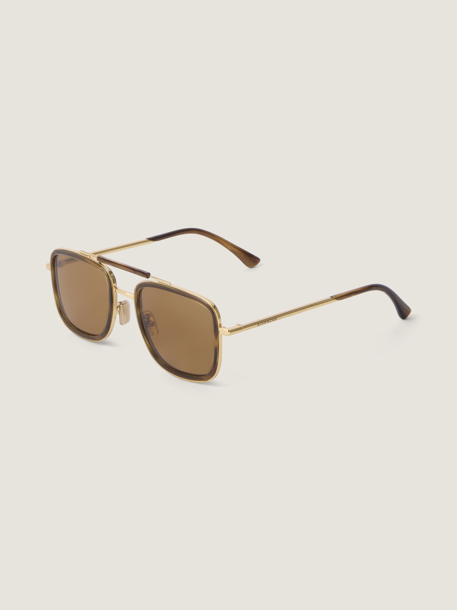Day sunglasses in acetate and metal in - brown/golden  display picture 1
