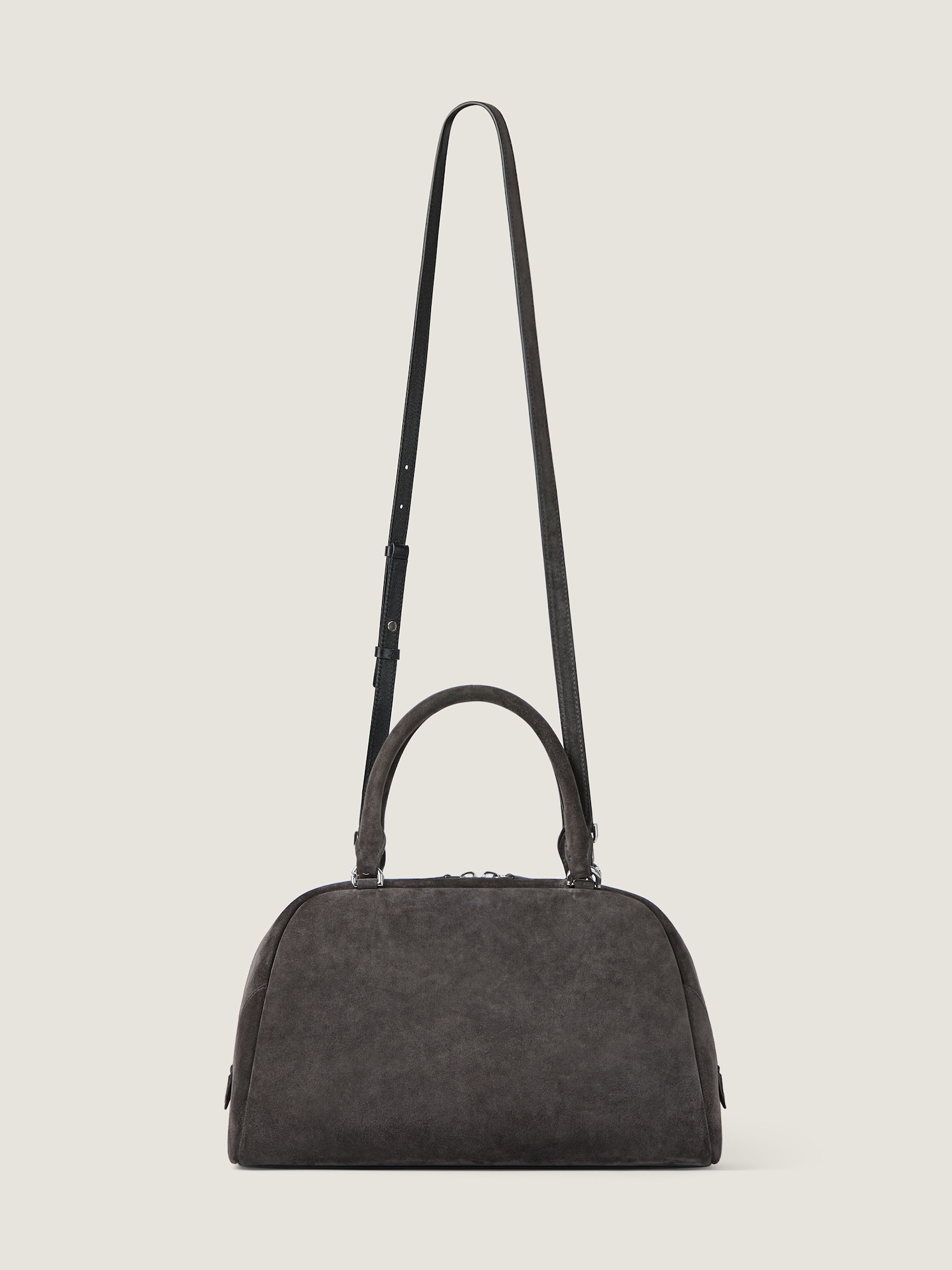 Antigona East-West Bowling Bag aus Wildleder 4