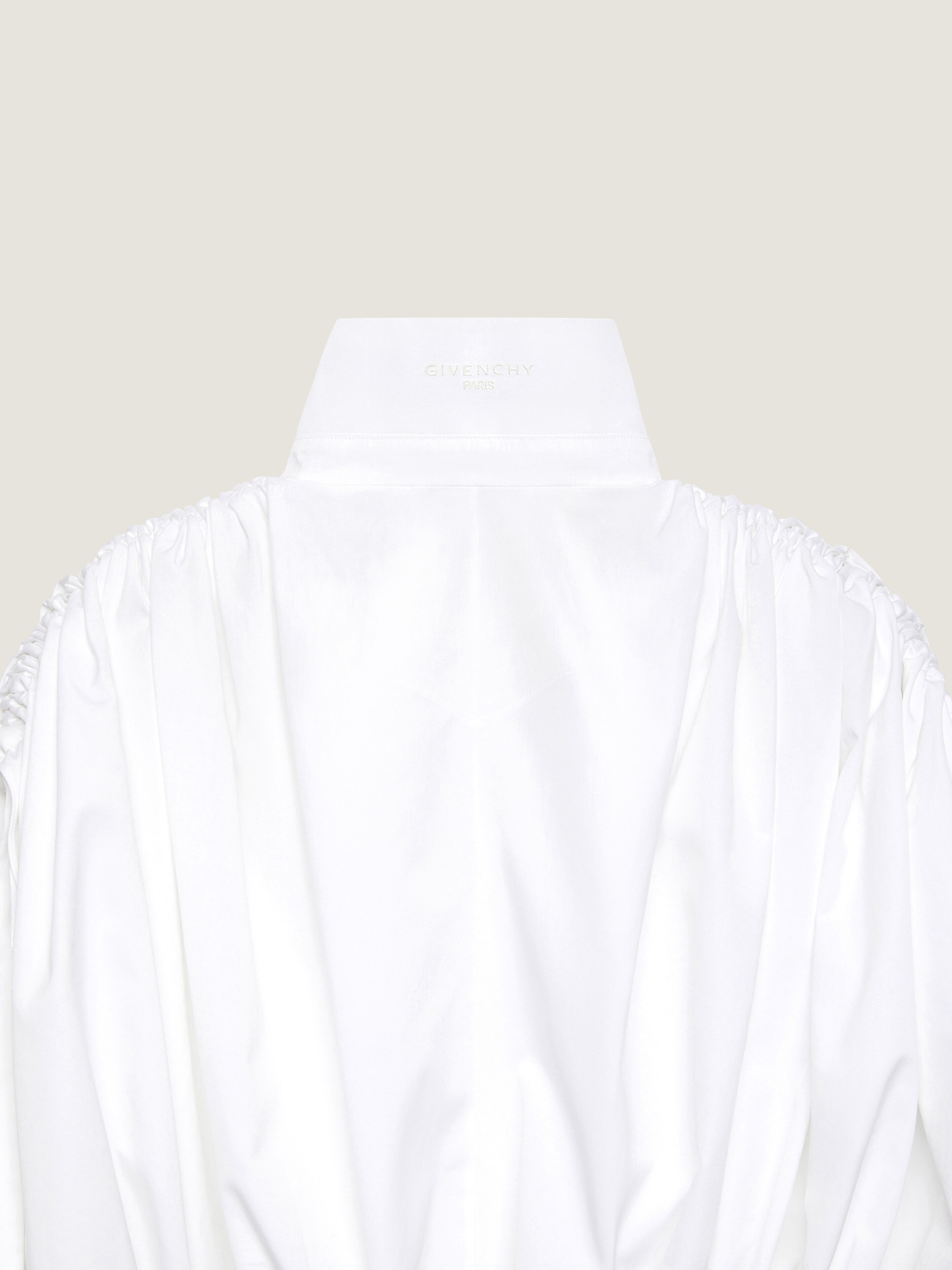 ルーシュディテール クロップド ポプリン シャツ | Givenchy JP | Givenchy