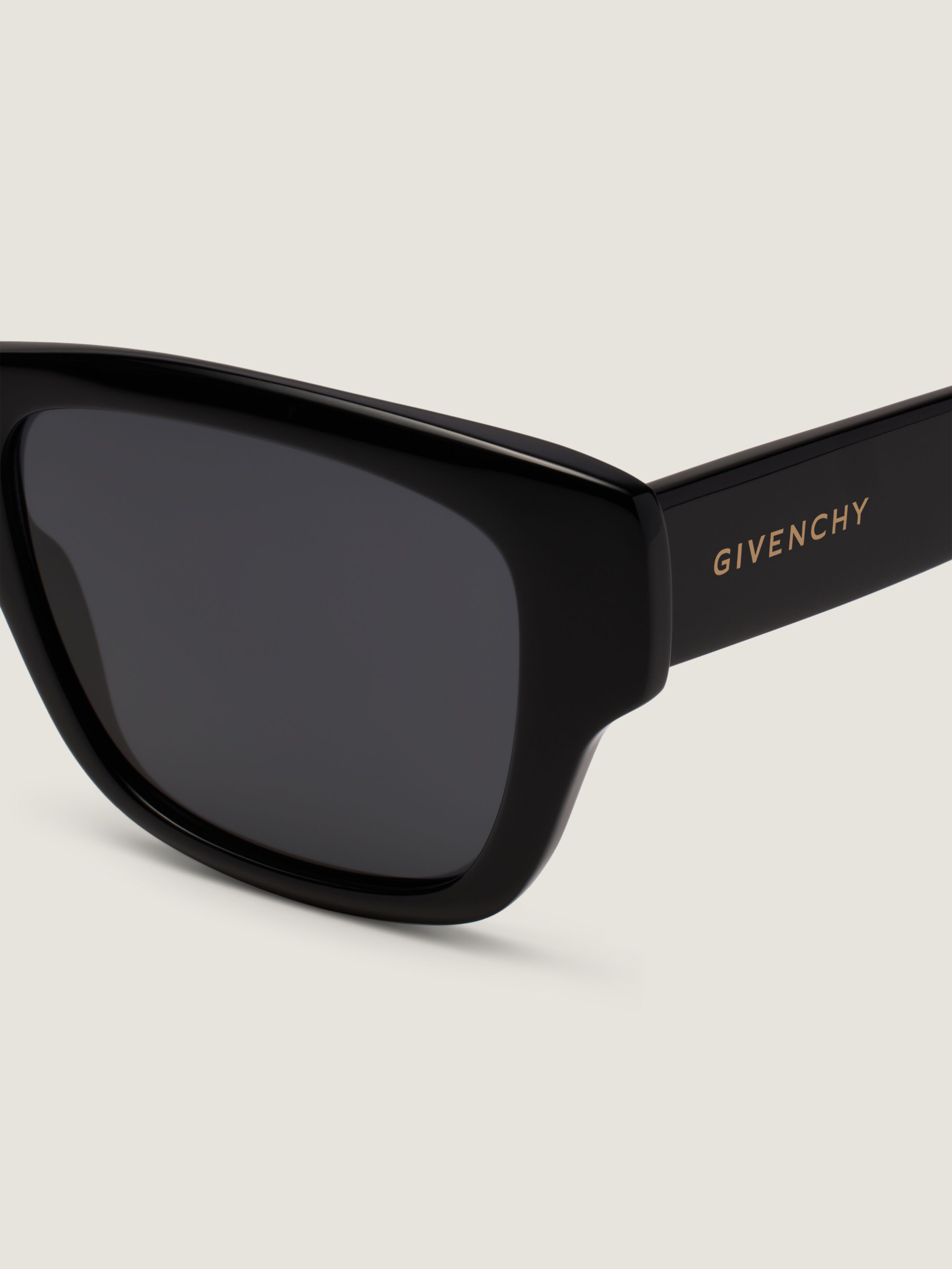 Givenchy ブラック サングラス シティ アセテート ユニセックス サングラス - ブラック - ハイ