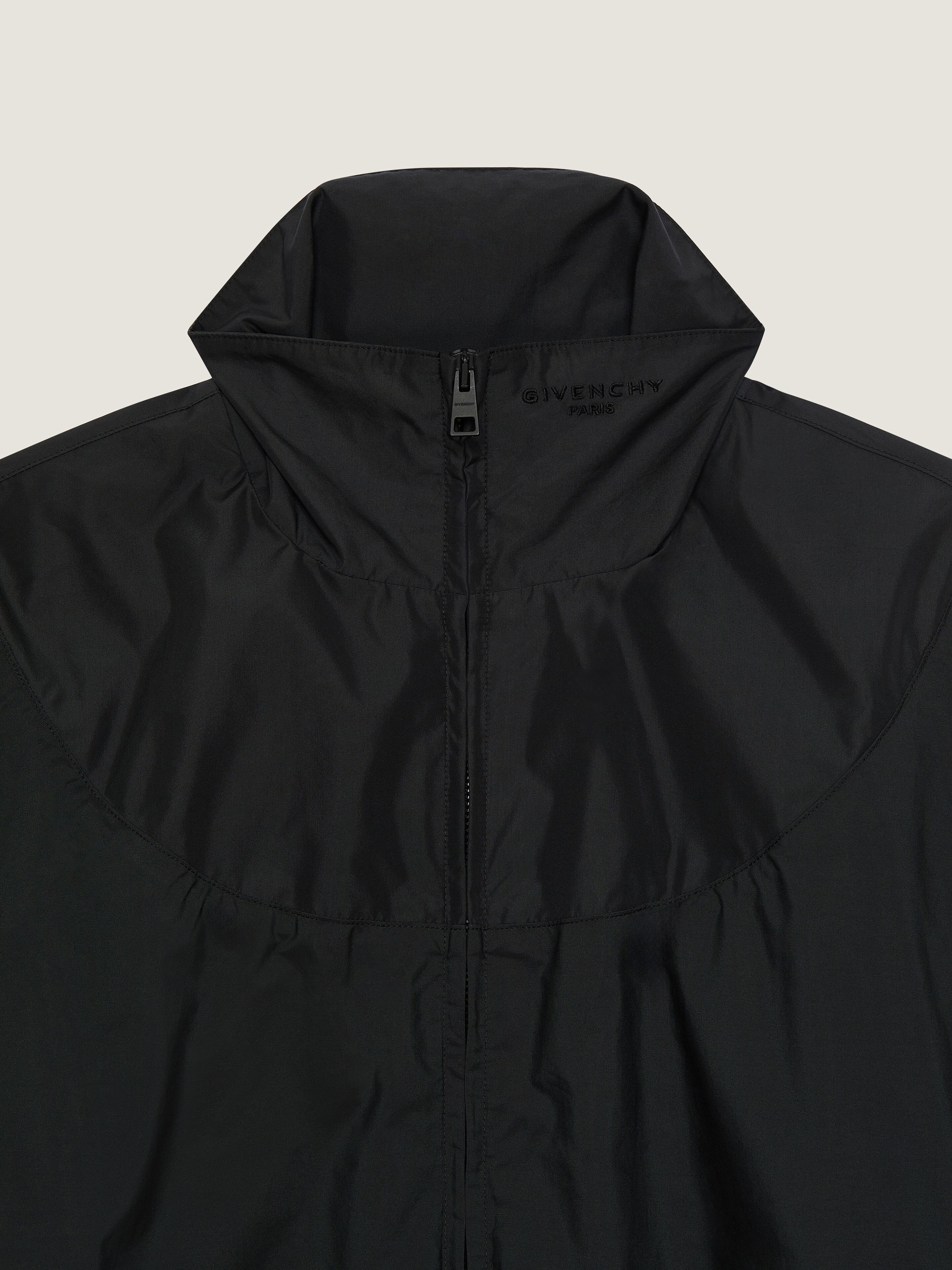 Couture Seam track top with cut-outs details in - black