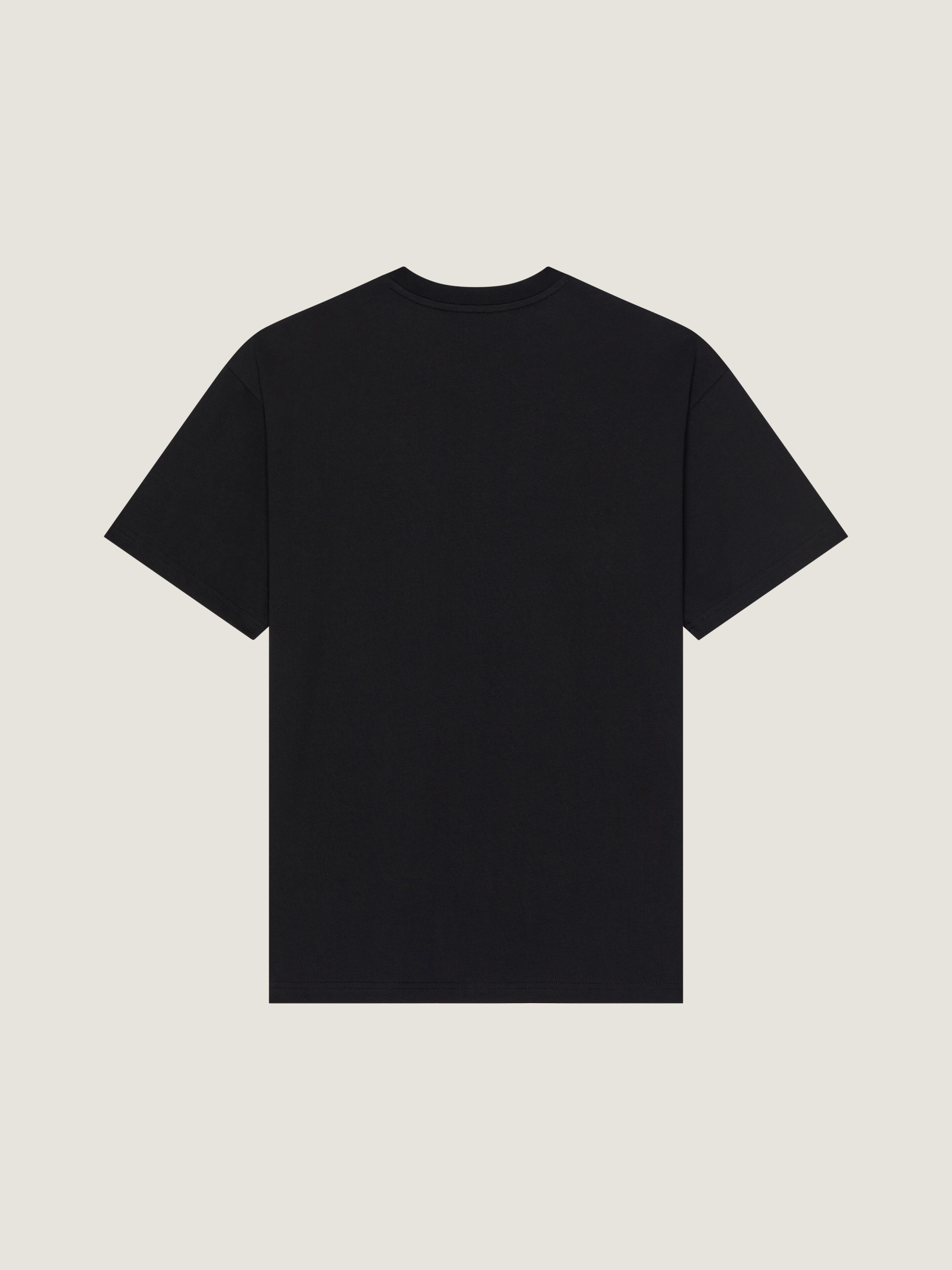 T-shirt in cotton Givenchy Paris Pompom embroidery in - black/blue
