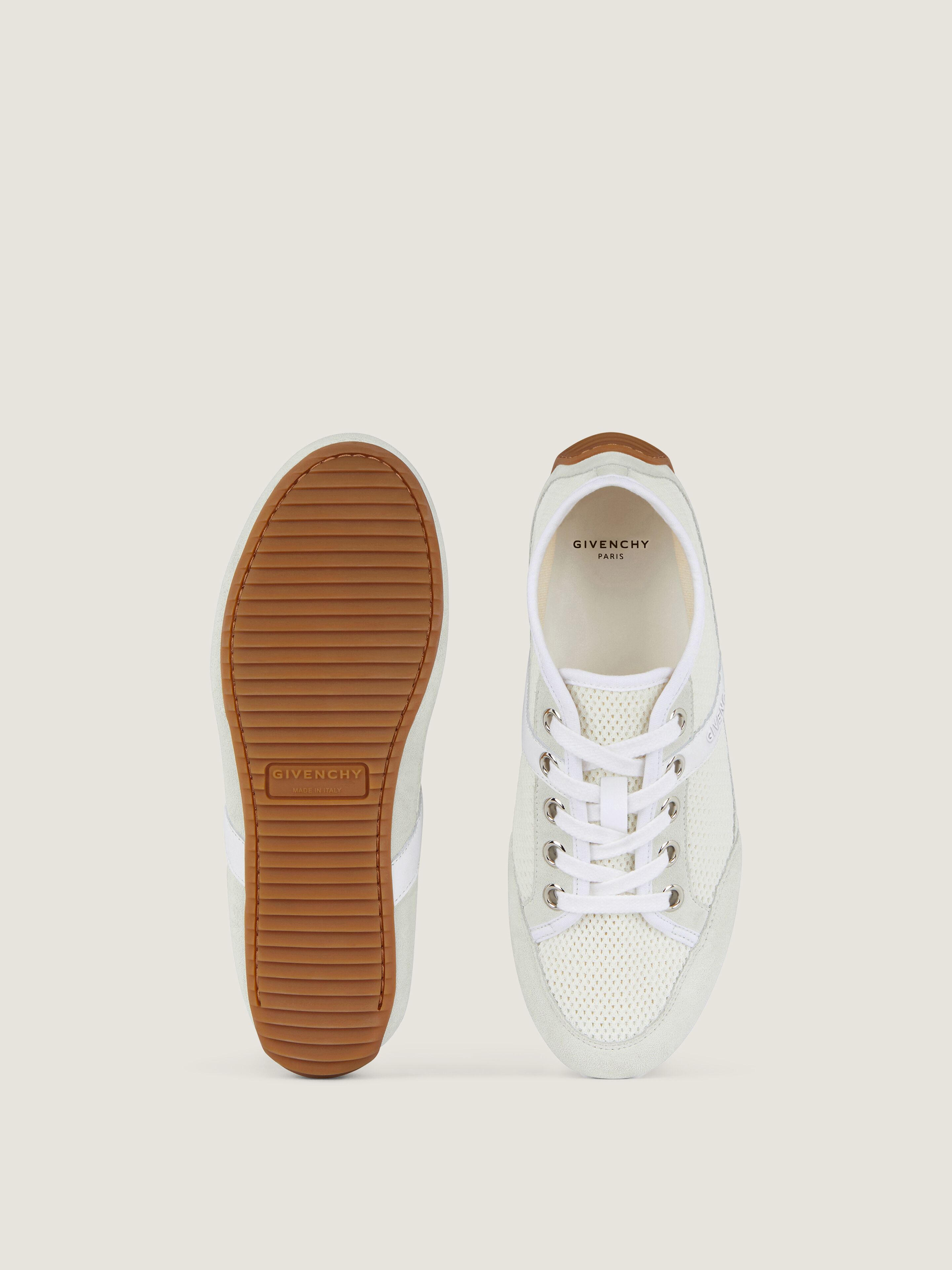 Slim sneakers in mesh and suede | Givenchy CA | Givenchy