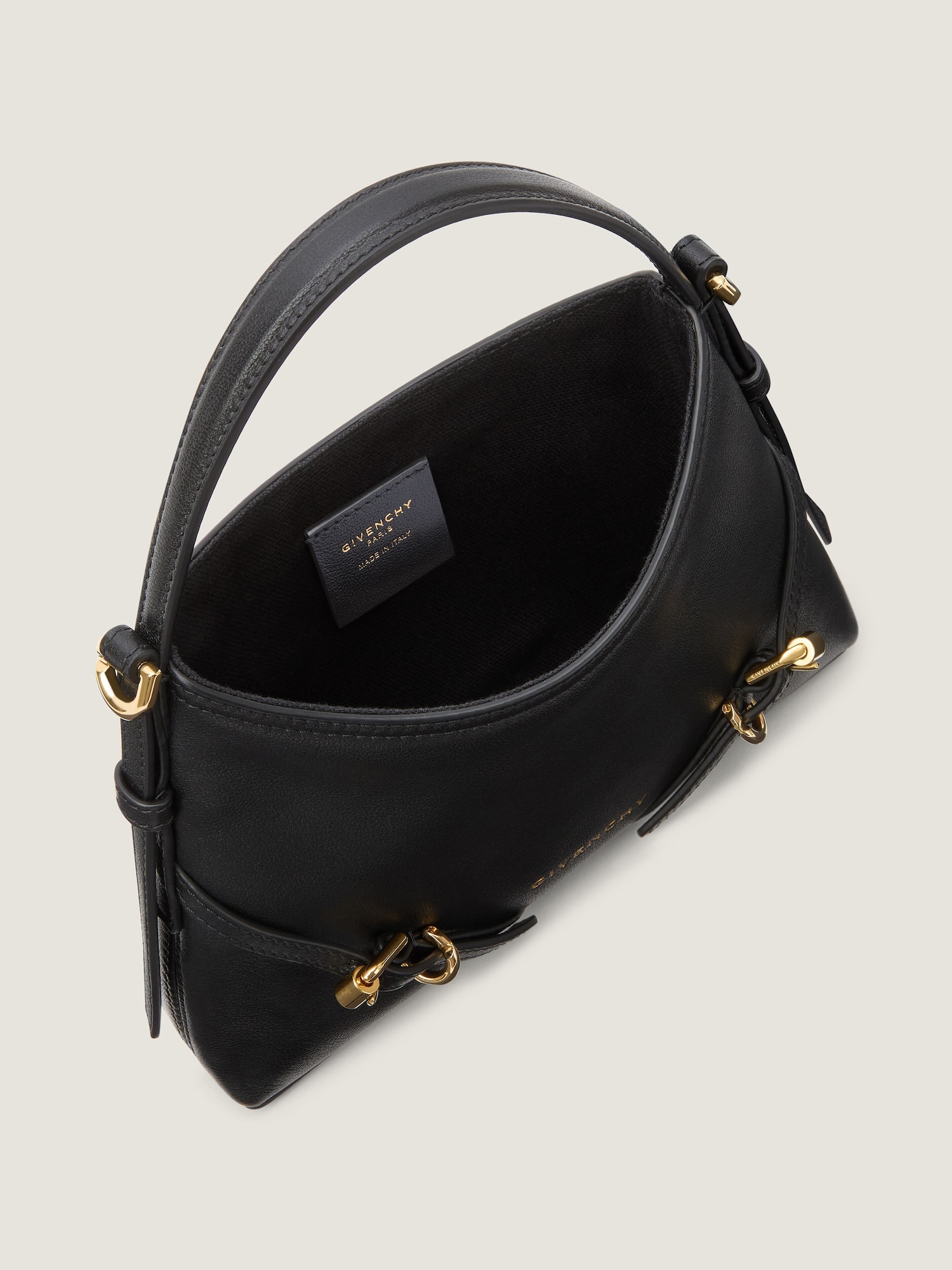 Nano Voyou bag in shiny leather in - black - BB60PTB2AE-001 