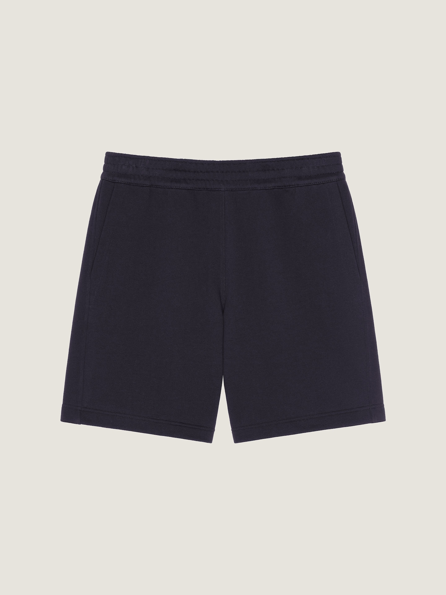 Bermuda shorts in fleece with Givenchy Paris gros grain