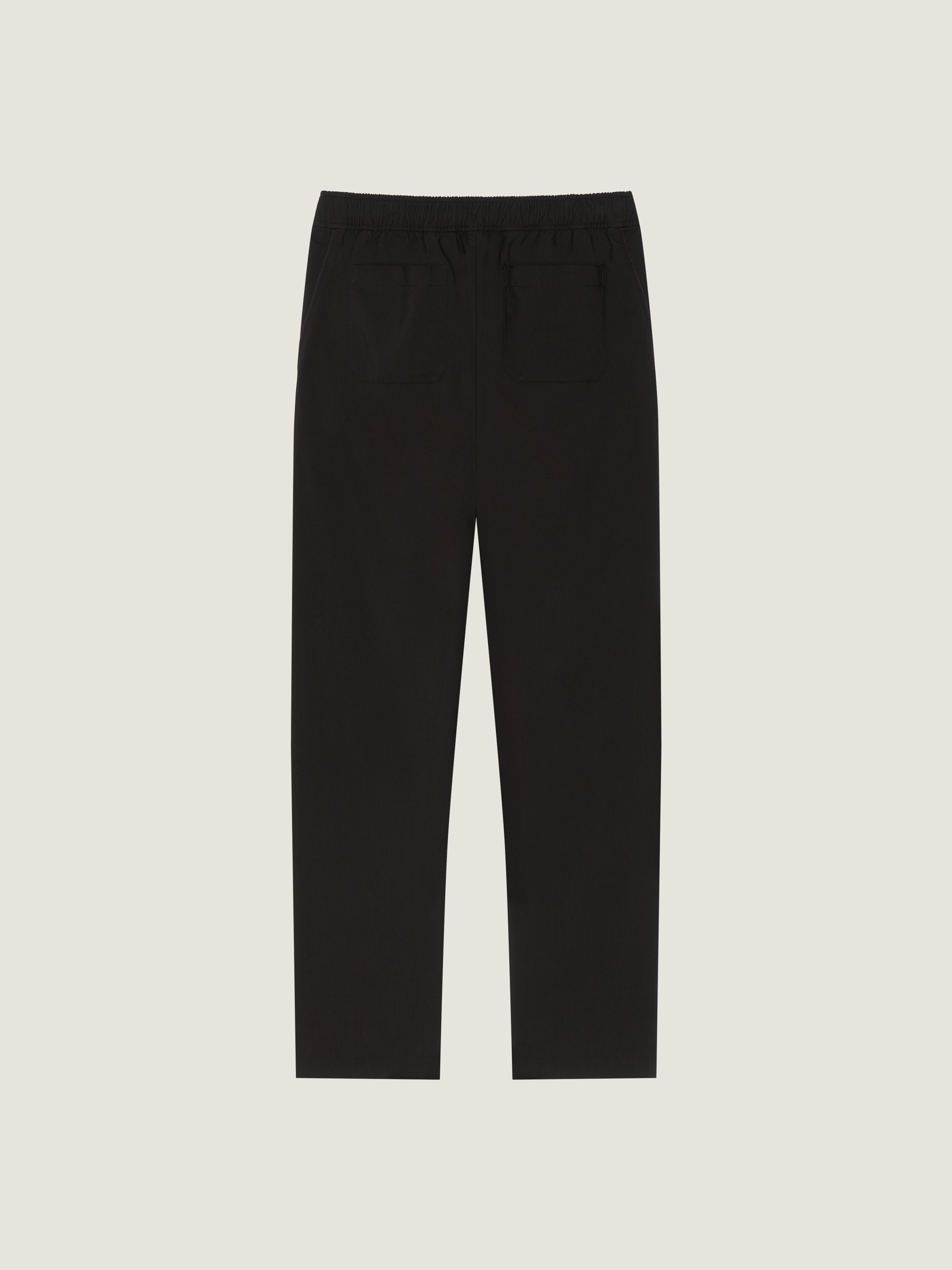 16ss GIVENCHY イージーパンツ 黒50 V字切替 ワイド サルエル Joggers with GIVENCHY Paris jacquard in - black - BM51PM16DD-001