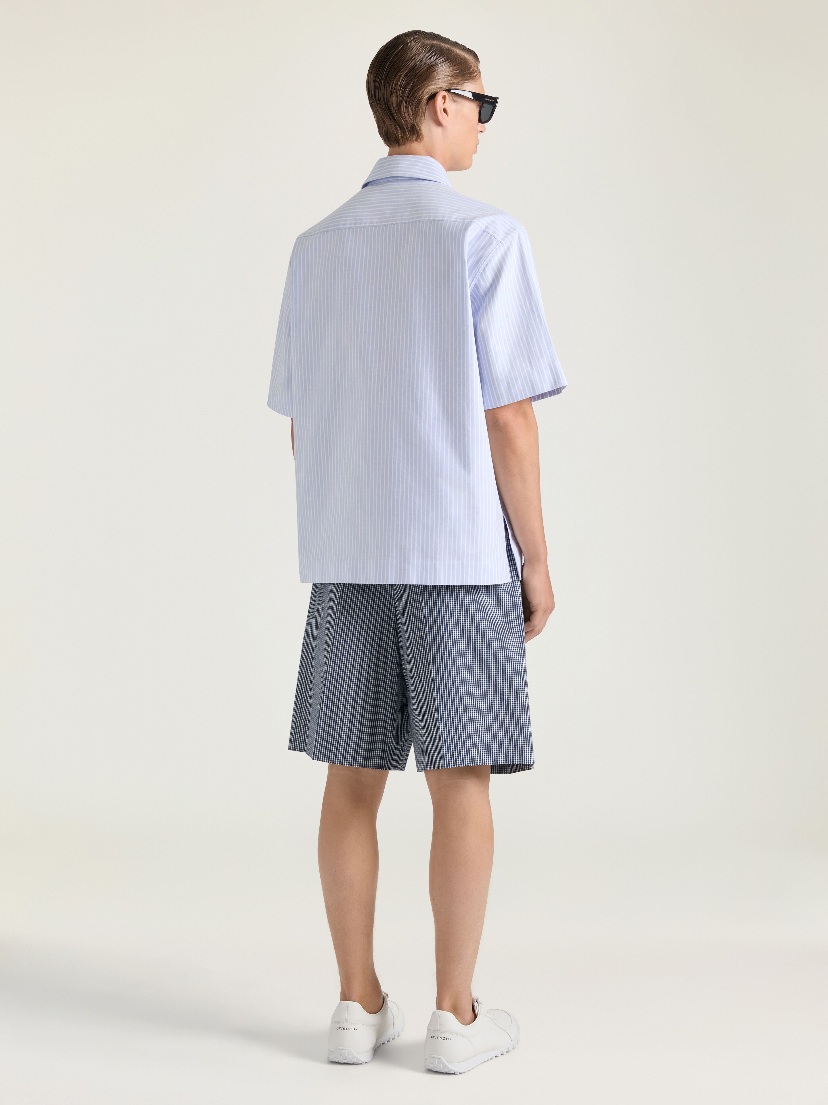 シュルレアリスム プリント コットン ストライプシャツ | Givenchy JP