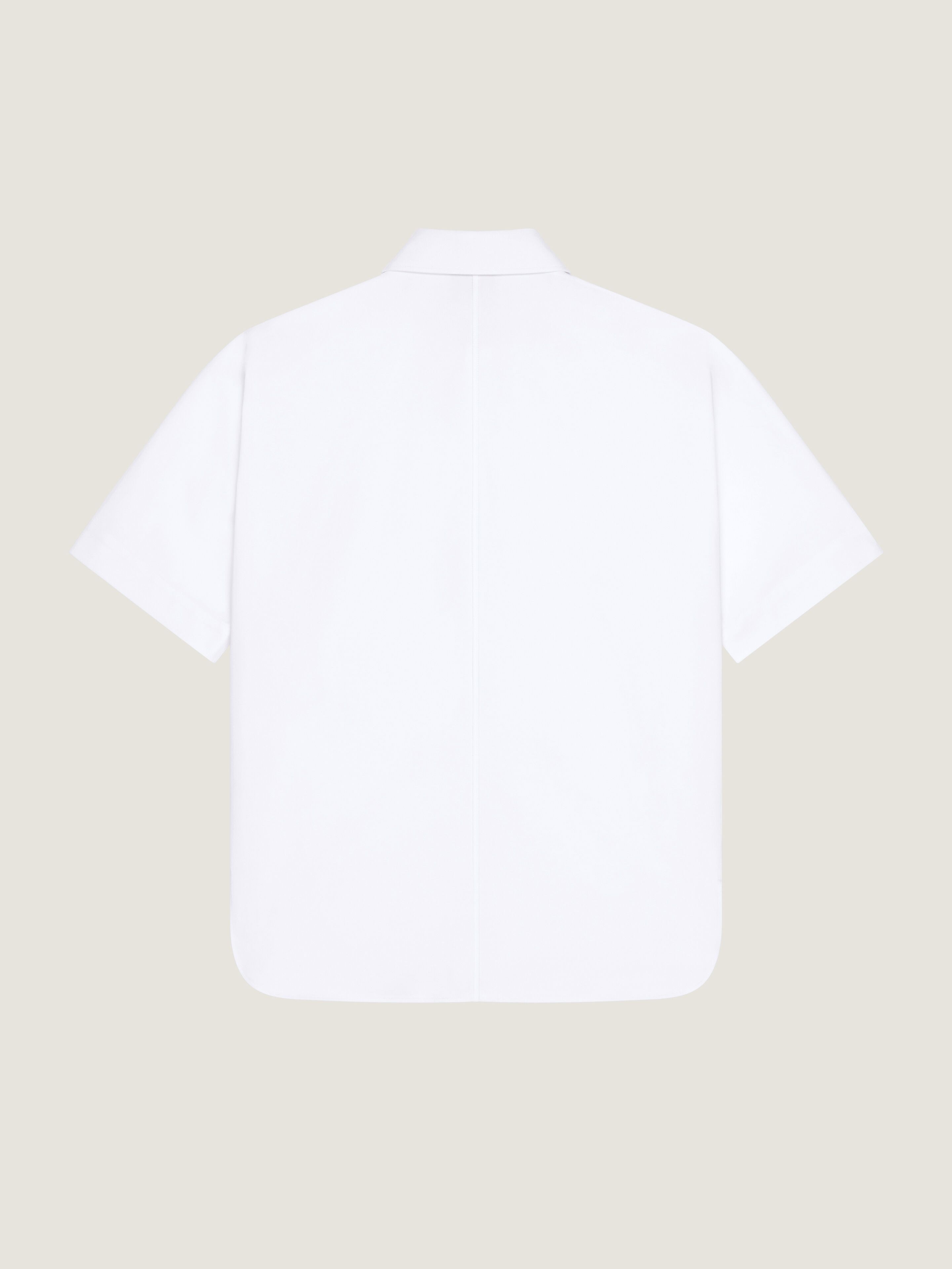 Couture Seam shirt in cotton with Givenchy Paris patch | Givenchy