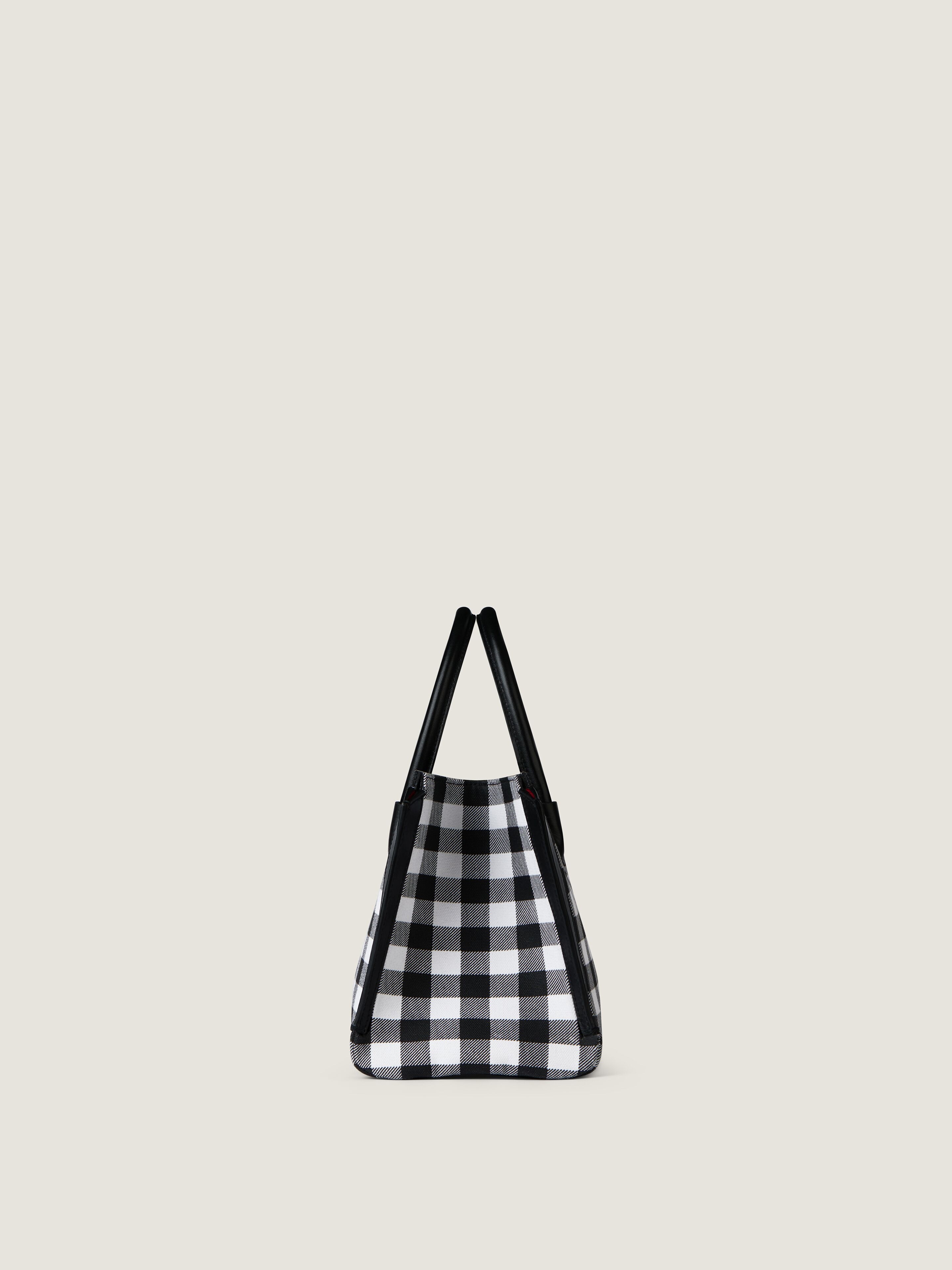 Small Antigona Catchall bag in checked canvas | Givenchy US | Givenchy