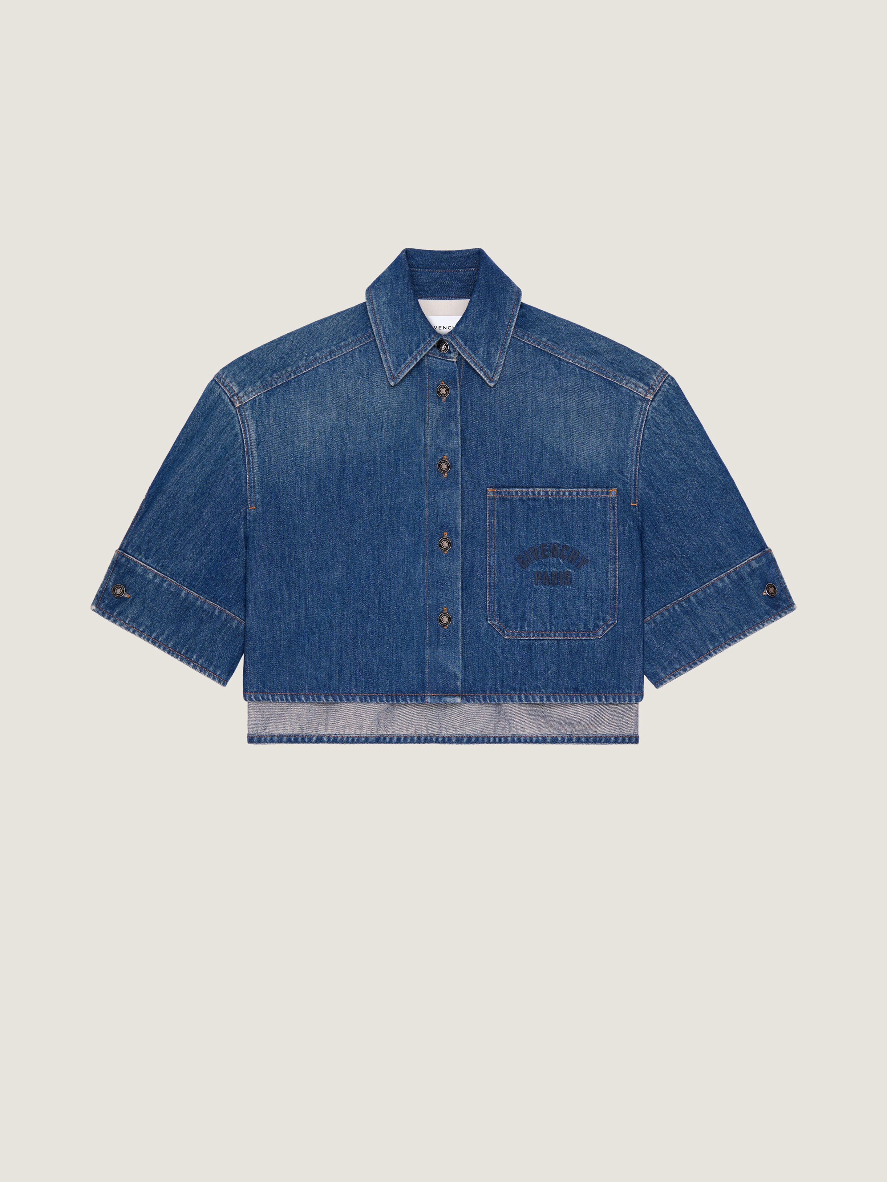 I631 美品 XL ジバンシー シャツ ブルー レディース ウィメンズ・ハイブランド トップス＆シャツ | GIVENCHY JP