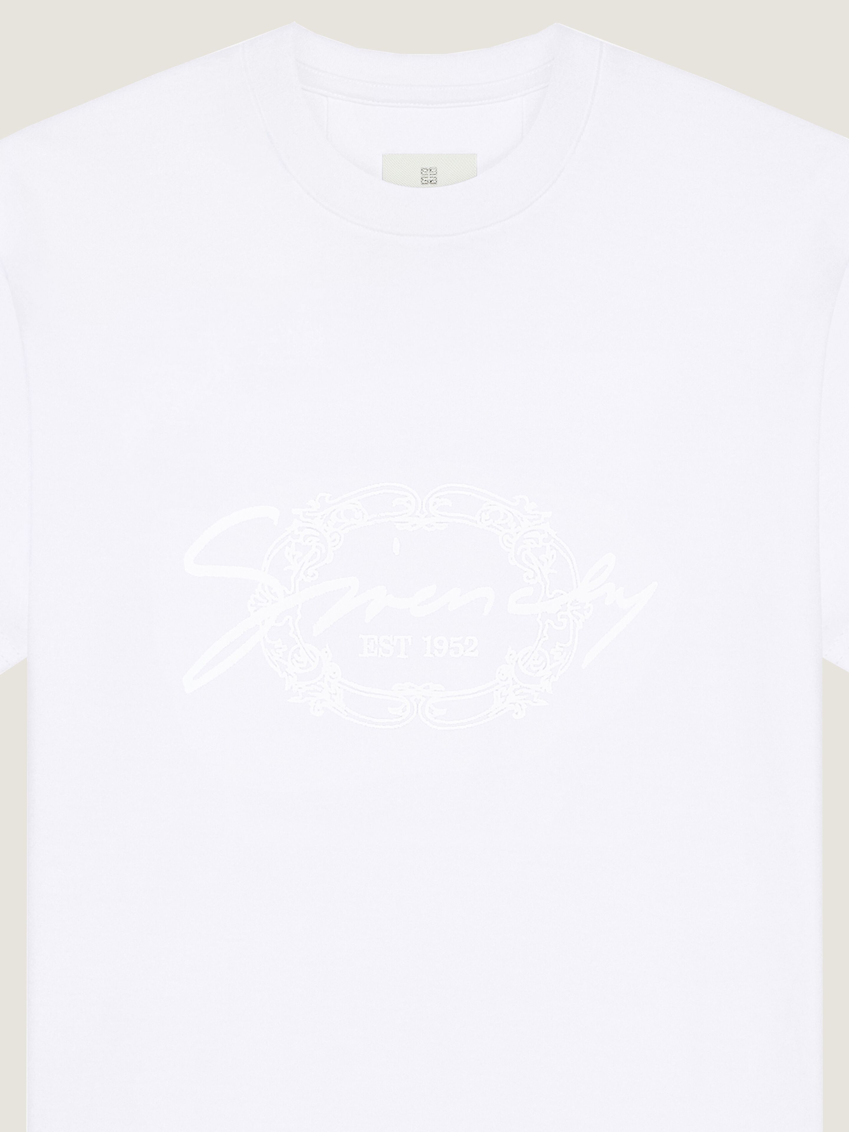 コットン GIVENCHY メダリオン Tシャツ - ホワイト | GIVENCHY JP