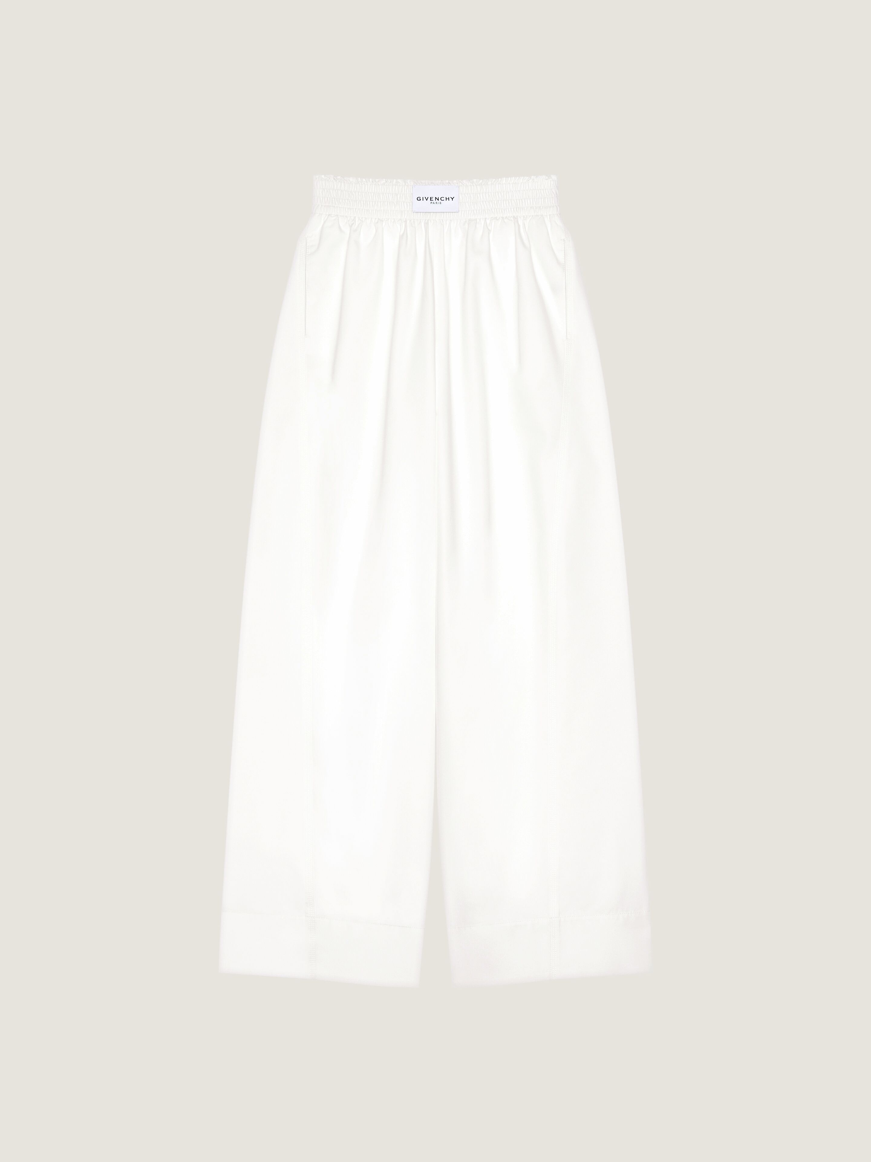 Givenchy Pantalon À Taille Élastiquée Cocoon En Coton In Multi