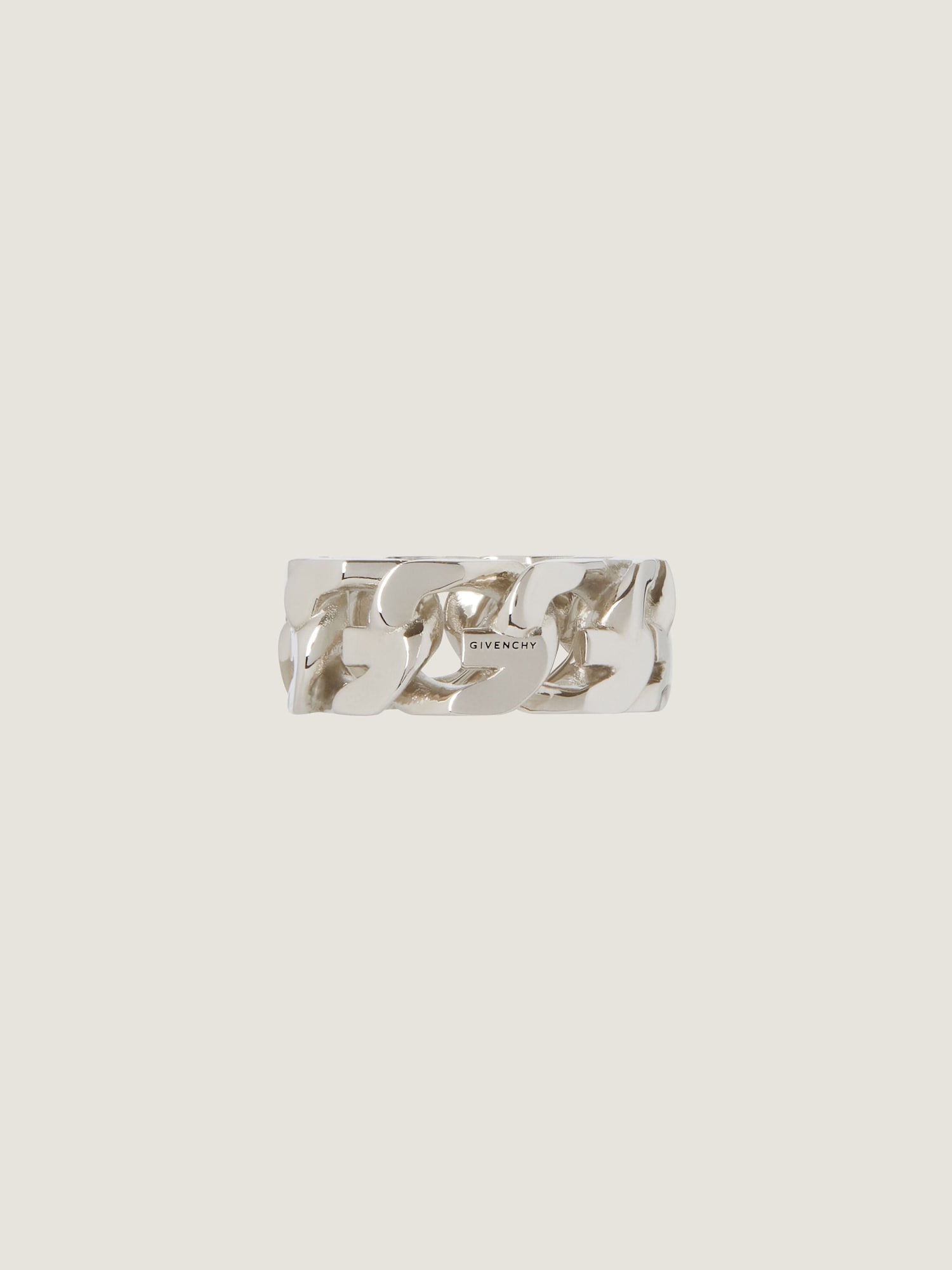 Gチェーン リング - シルバー - ハイブランド | GIVENCHY JP