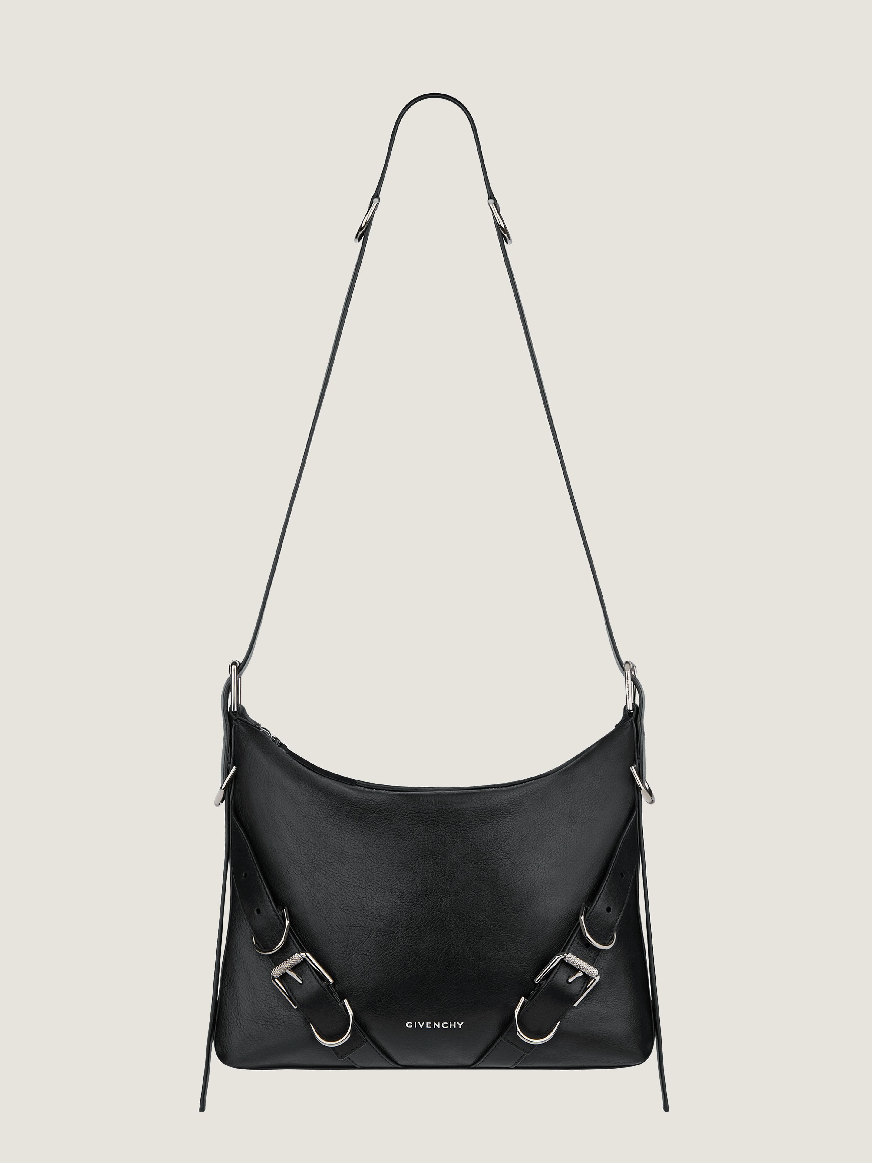 Voyou Crossbody bag in grained leather in - black | Givenchy US
