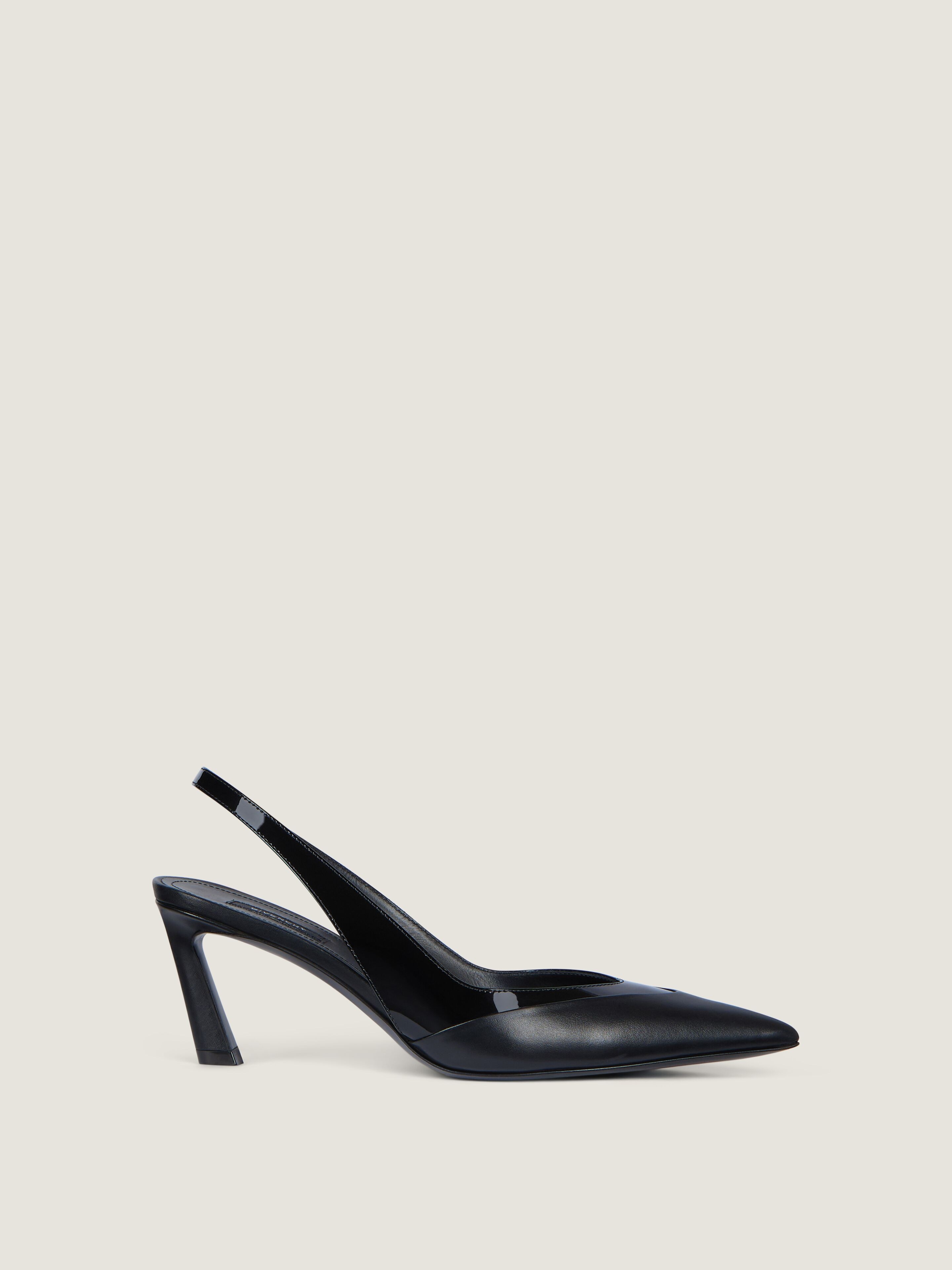 Spiky slingbacks in leather in - black - BE4054E2G1-001 | Givenchy US