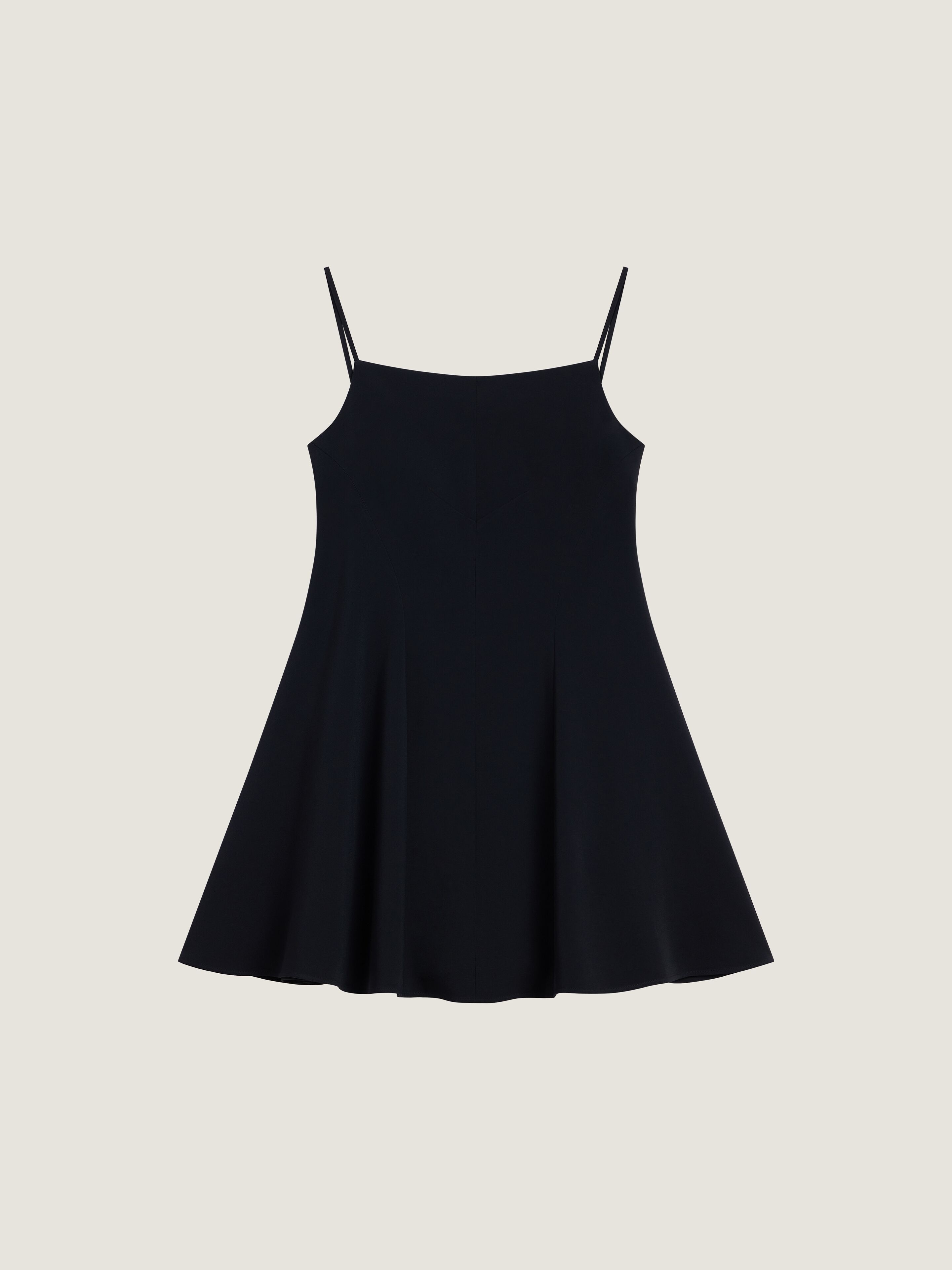 Givenchy Sliced Mini Dress In Crepe Cady