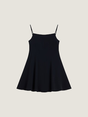 Mini robe Sliced en crêpe cady