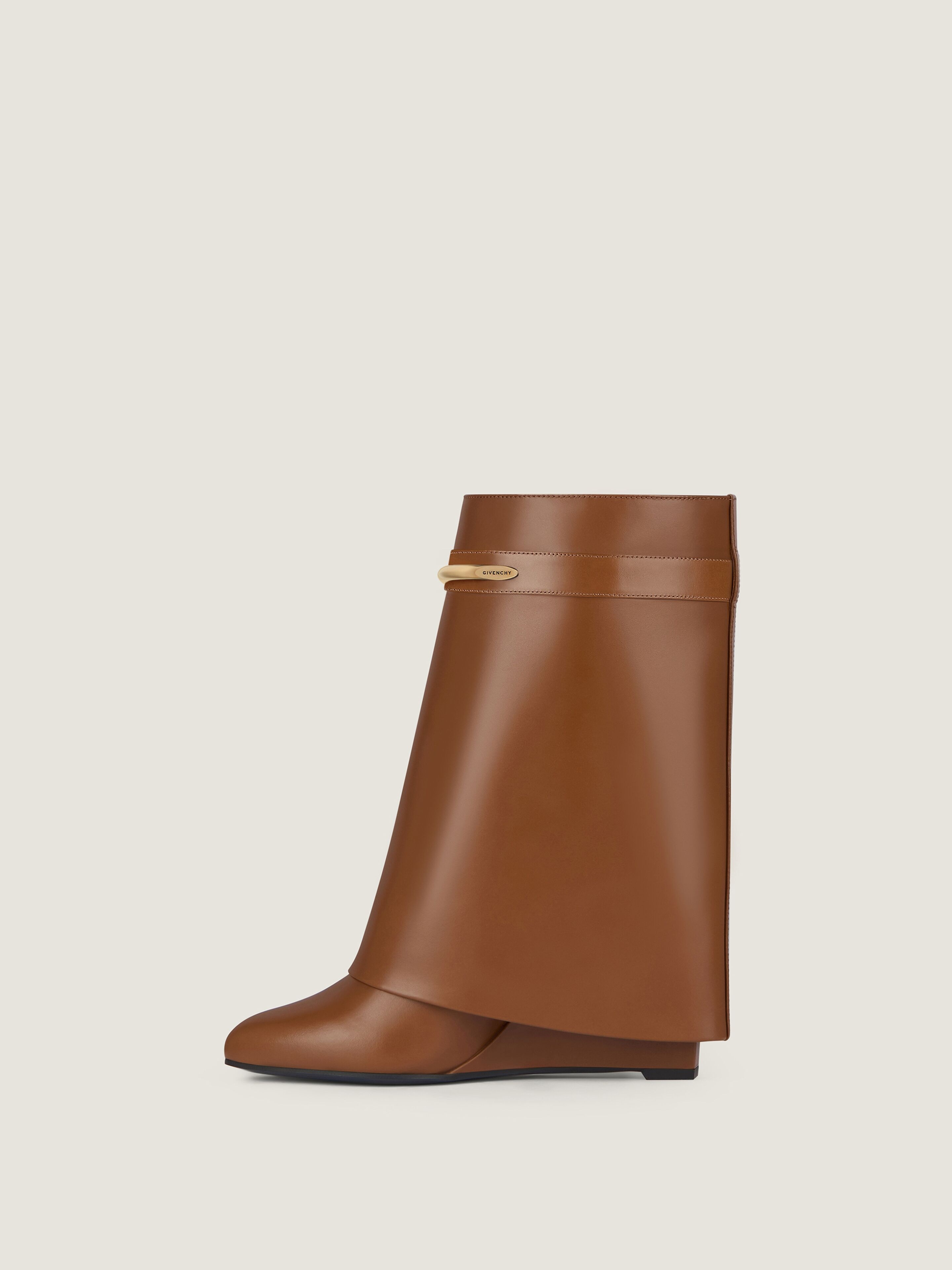 Shark Pinch ankle boots in leather in - tan - BE605LE1J7-913