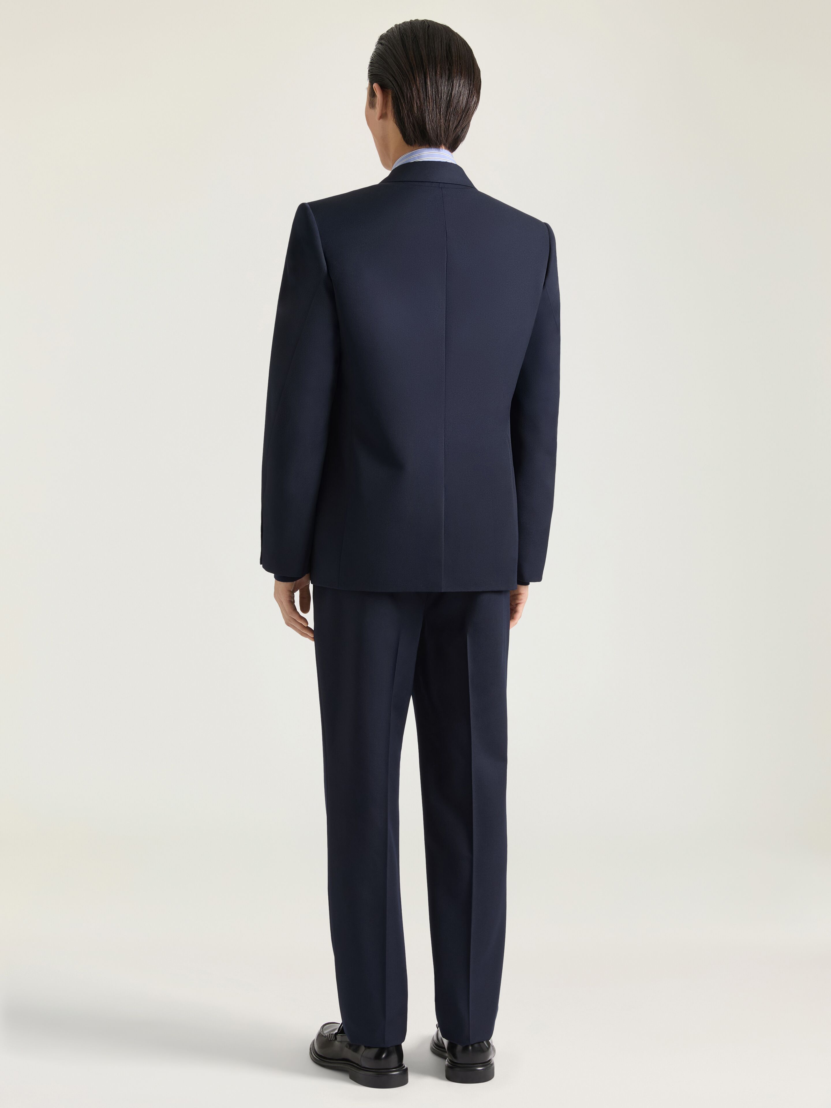 Givenchy テーラードジャケット、パンツ スリムフィット ウール テーラード パンツ - ナイトブルー BM51P416DC