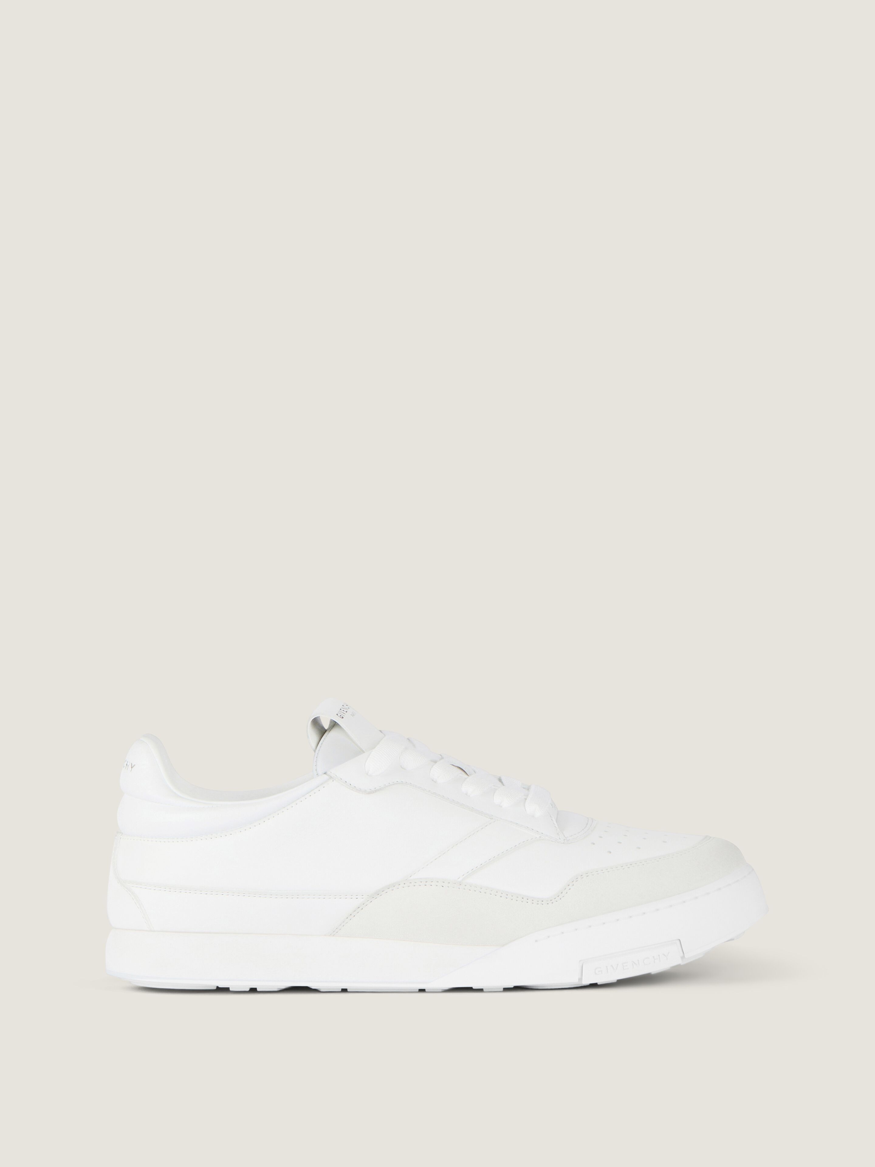 Givenchy Yard Sneakers In Leather And Suede In White