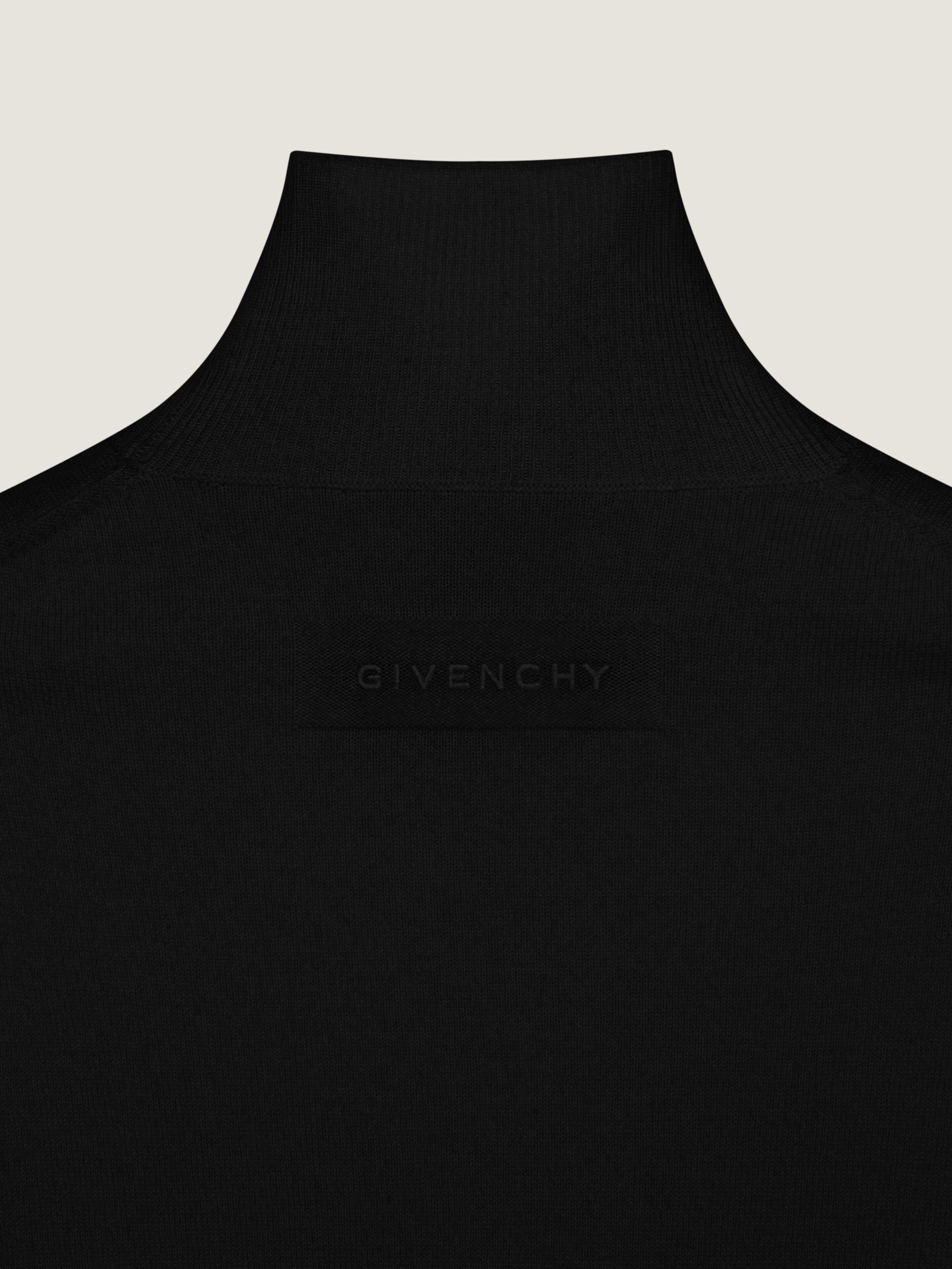 Turtleneck sweater in cashmere knit in - black - BM90VF4YMZ-001