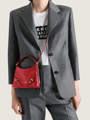 Sac nano Voyou en cuir brillant