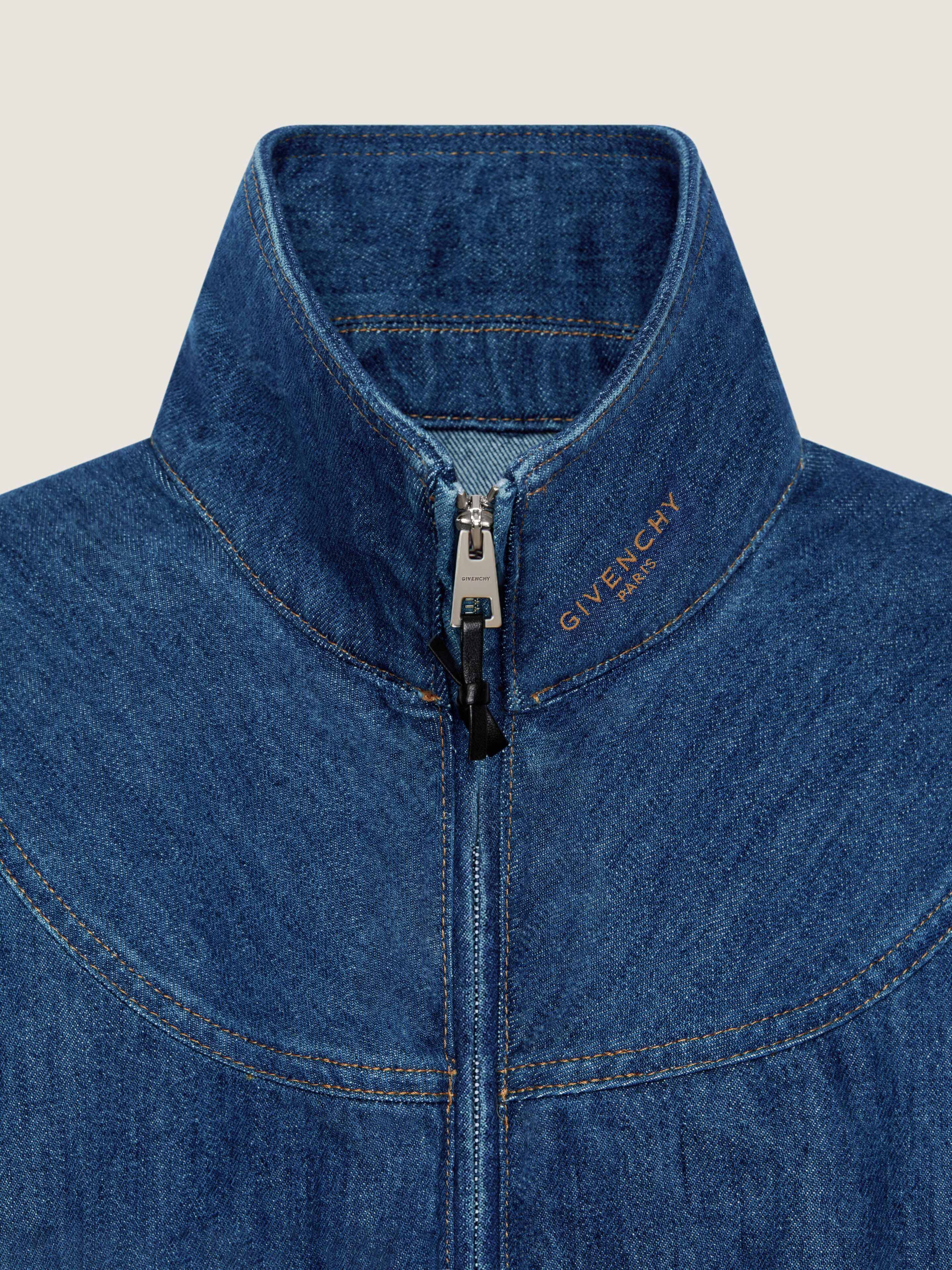 Blouson in medium blue denim in - medium blue - BW00W5517B-420