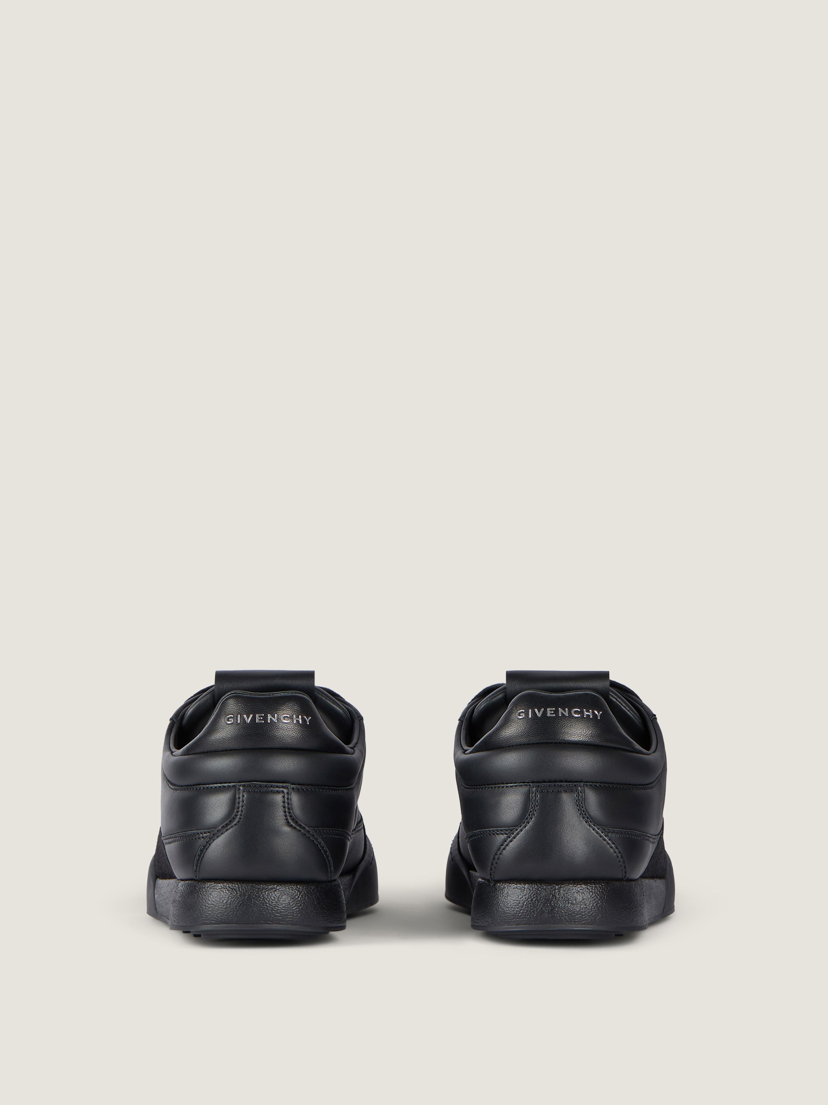 GIVENCHY Yard sneakers in leather and suede in - black | Givenchy US