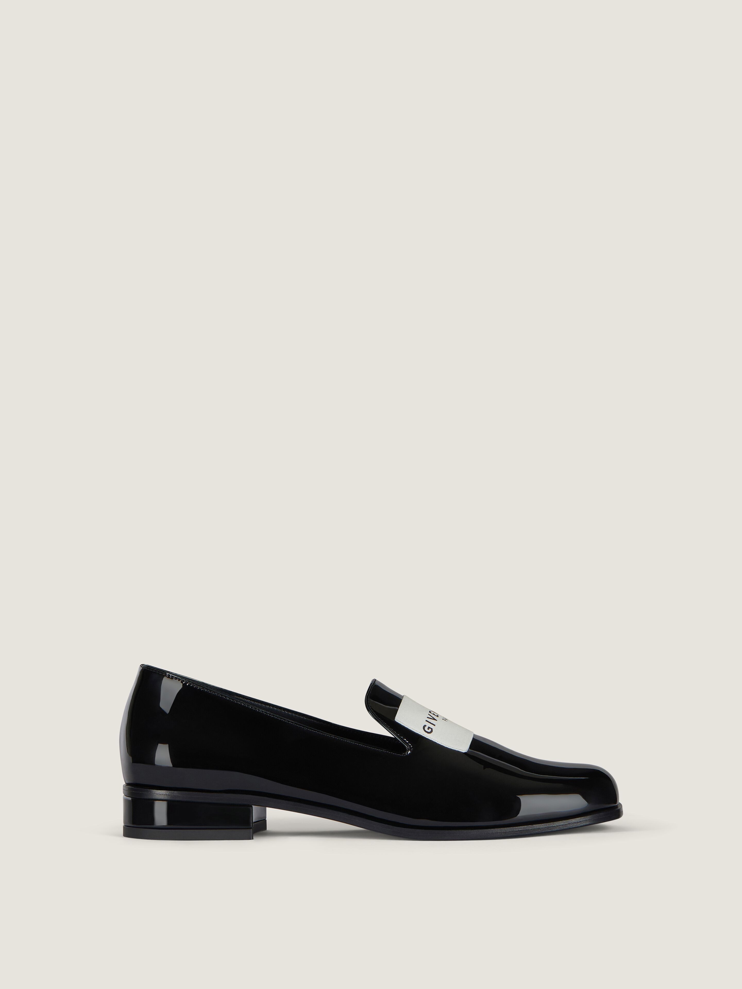 シューズ・サンダルその他 Givenchy Black patent leather tuxedo loafers Tux loafers in patent leather in - black | Givenchy US