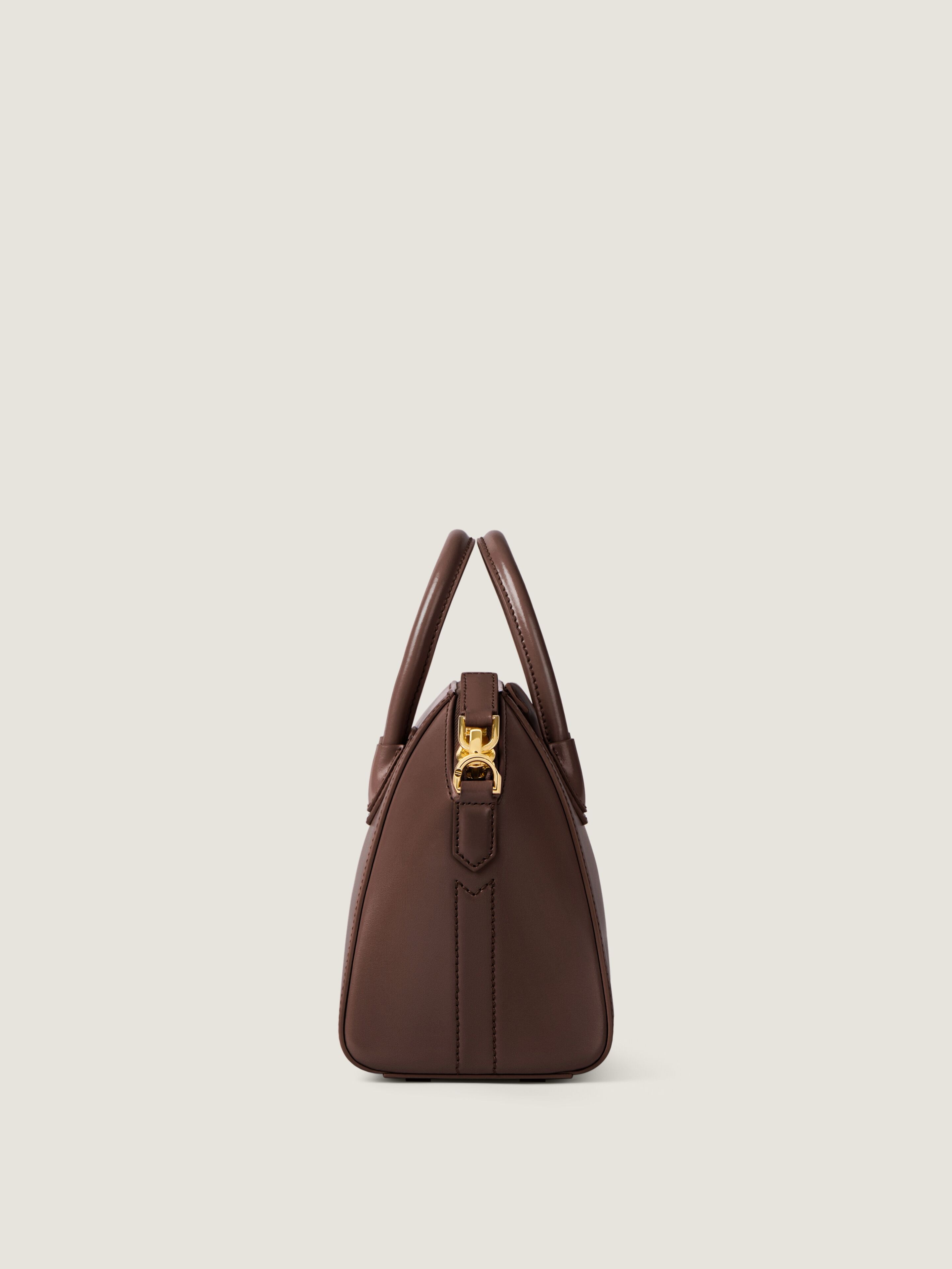 Mini Antigona bag in Box leather in - dark brown - BB5148B13A-201