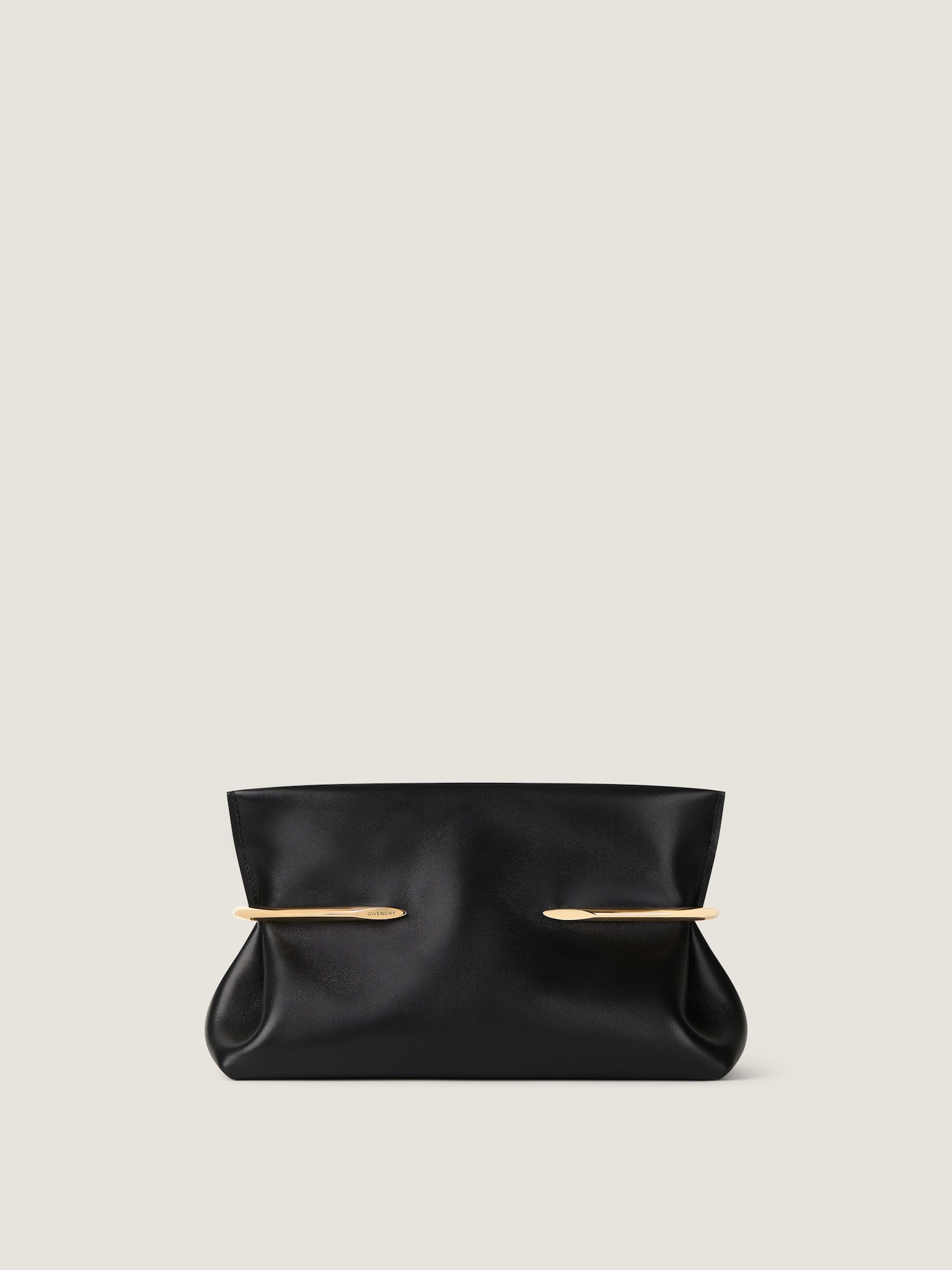 Pinch Soft clutch in nappa leather