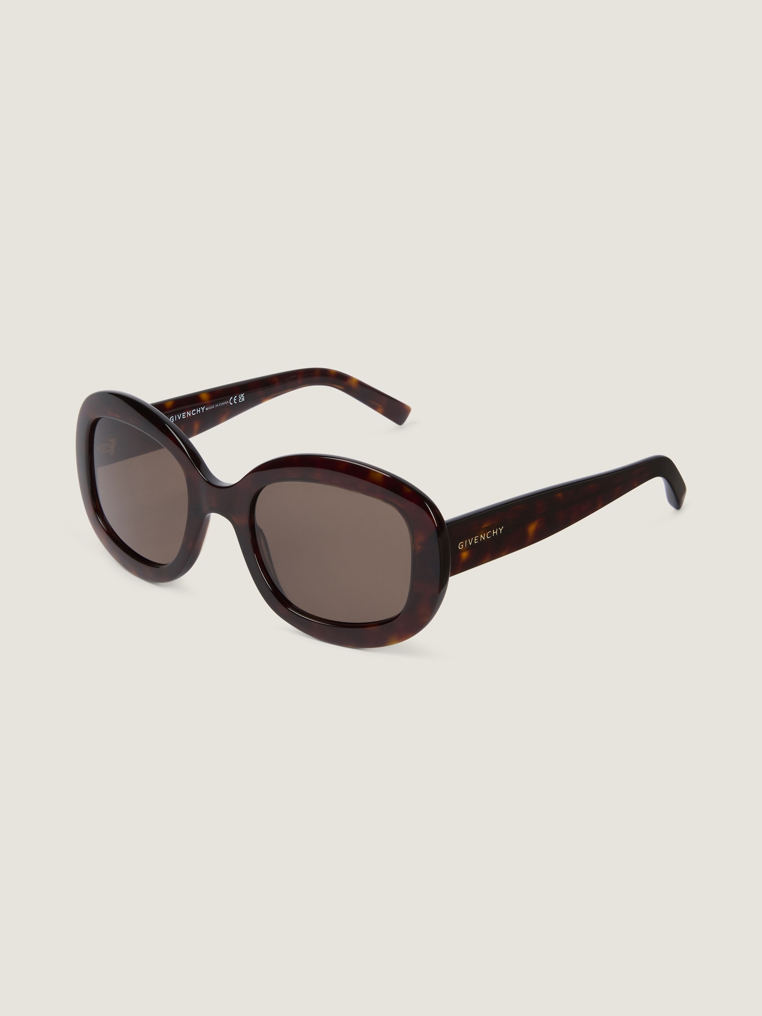 Givenchy City Sunglasses in Tortoiseshell City sunglasses in acetate in - dark havanna - BR00BAR03K  main image 4
