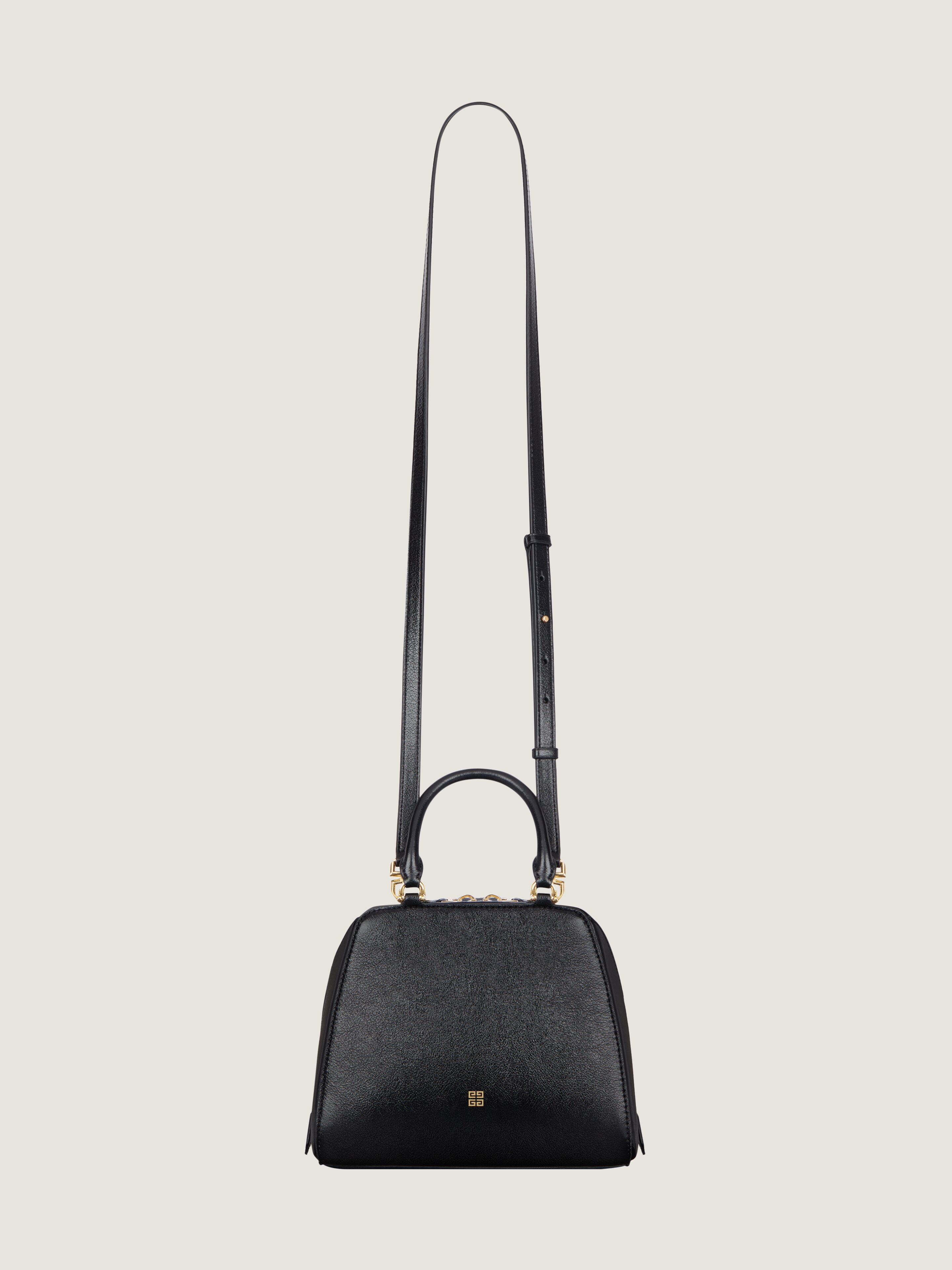 Mini Antigona Cube bag in leather in - black | Givenchy US