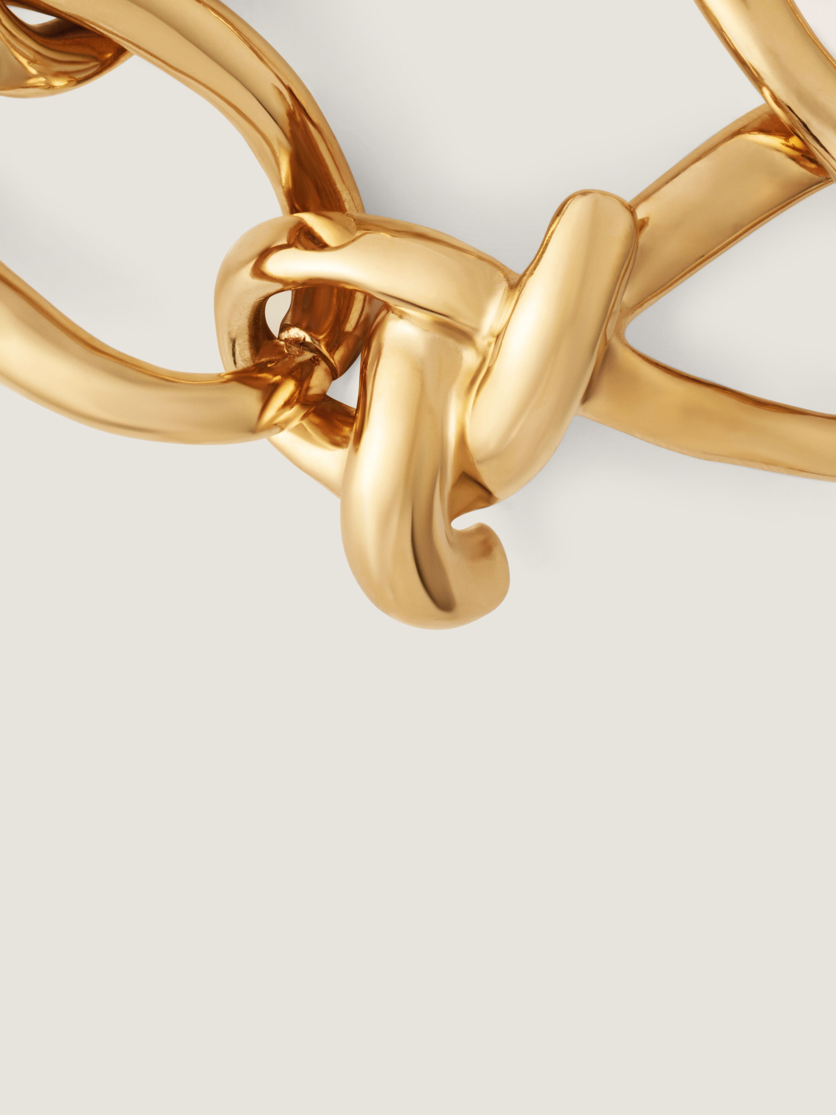 Chain Link bracelet in metal in - golden yellow - BF20JYF003-710