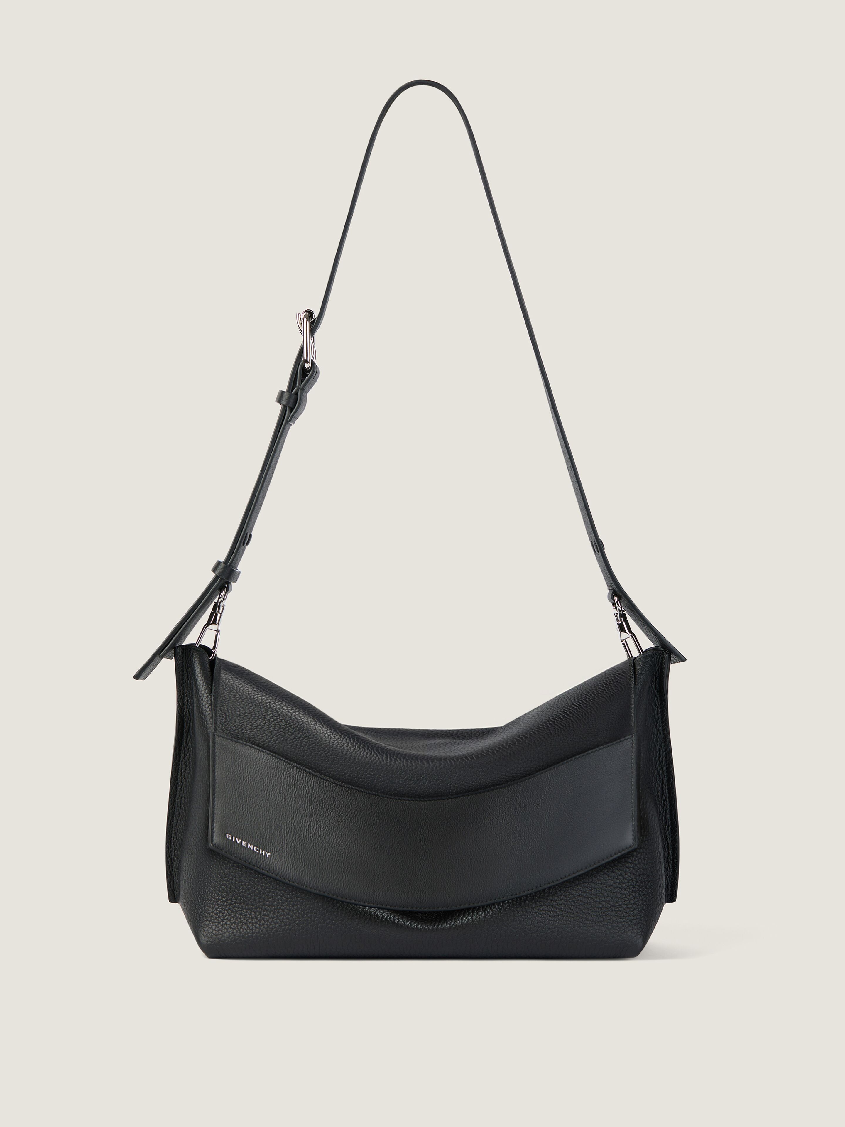 Fold bag in grained leather in - black - BK50FKB2GY-001 | Givenchy US