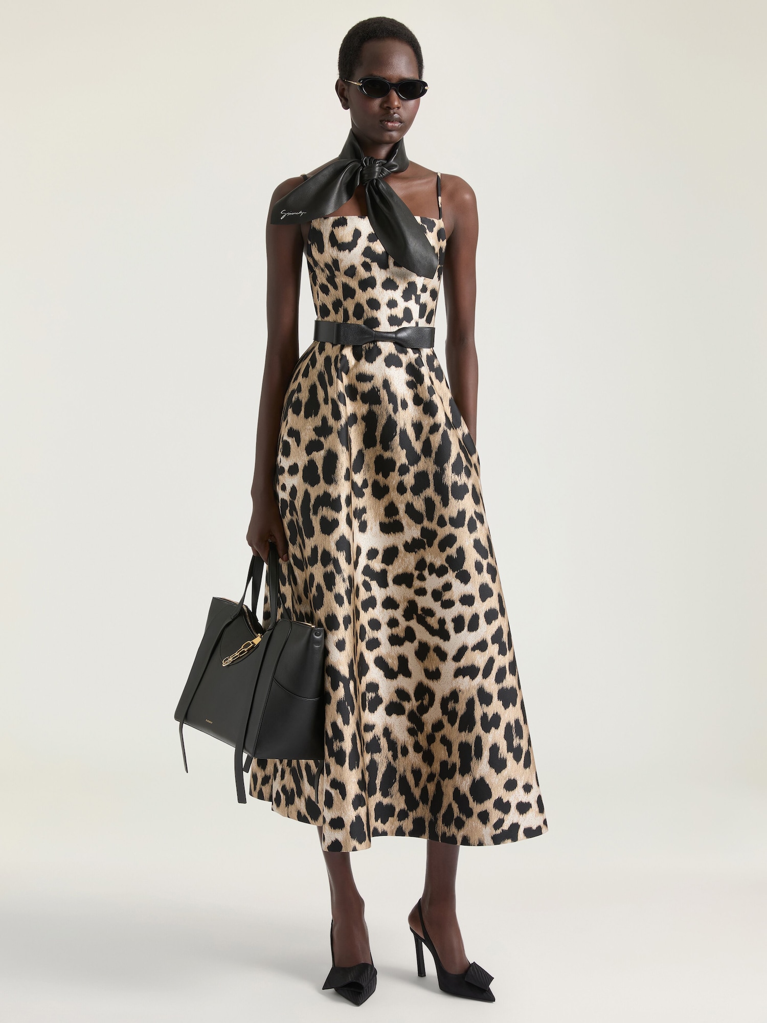 givenchy green leopard dress Givenchy Fitted Knit Dress - Green Leopard Print (Size 36)