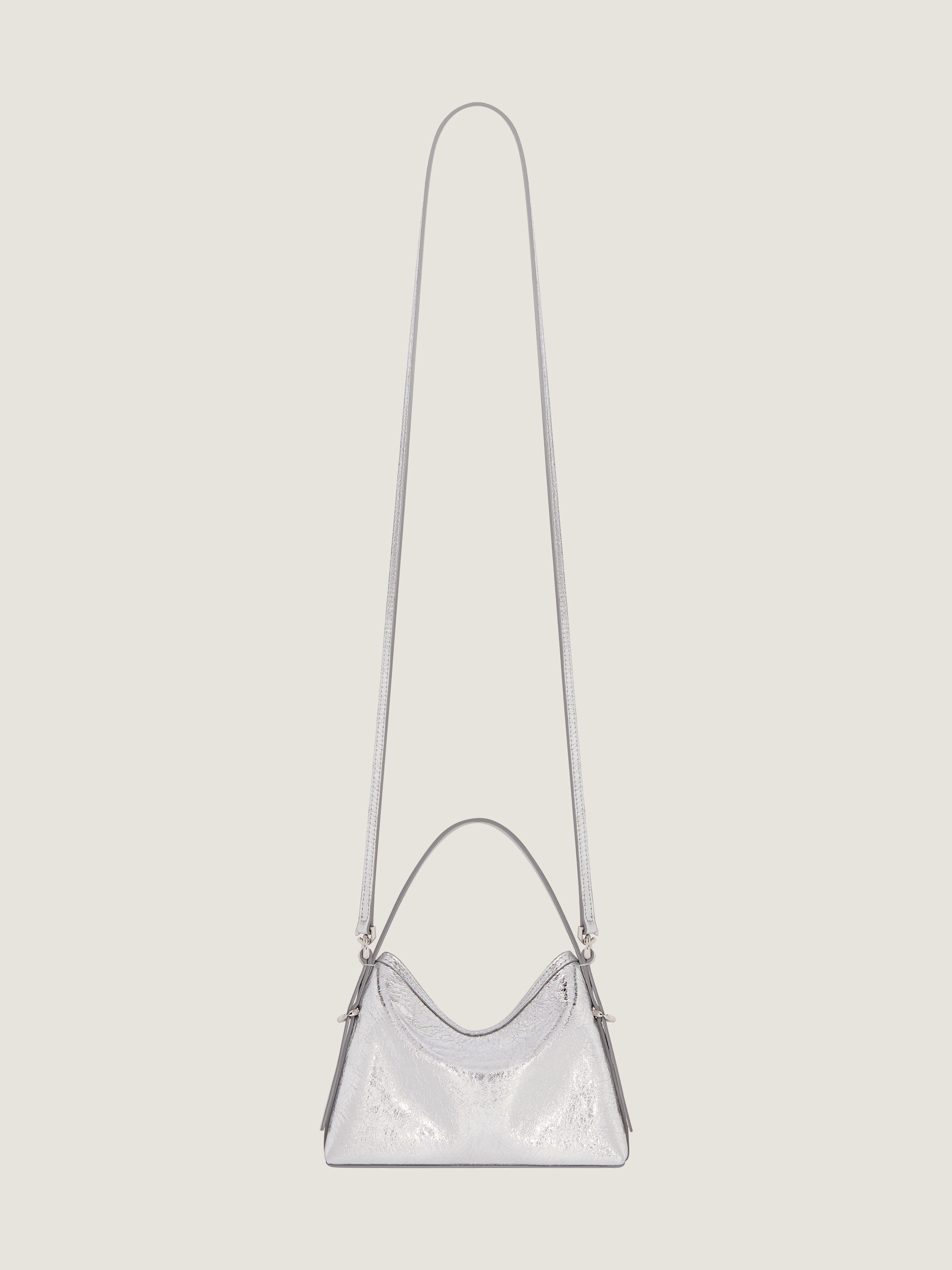 ショルダーバッグ・ポシェット Givenchy Voyou Nano Bag In Laminated Leather Medium Voyou tote bag in crocodile effect leather | Givenchy