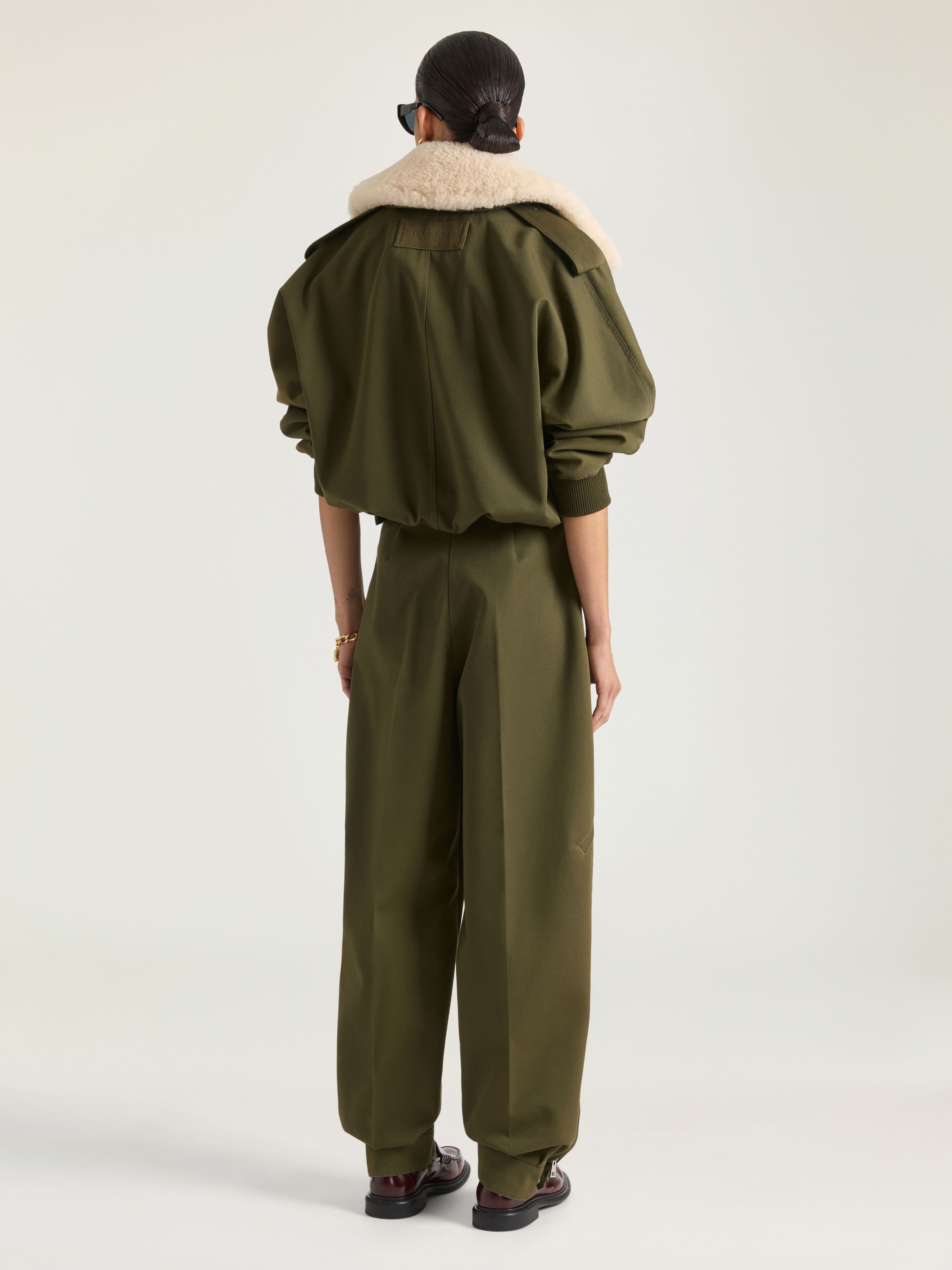 GIVENCHY セットアップ Zipped pants in cotton and wool | Givenchy US | Givenchy