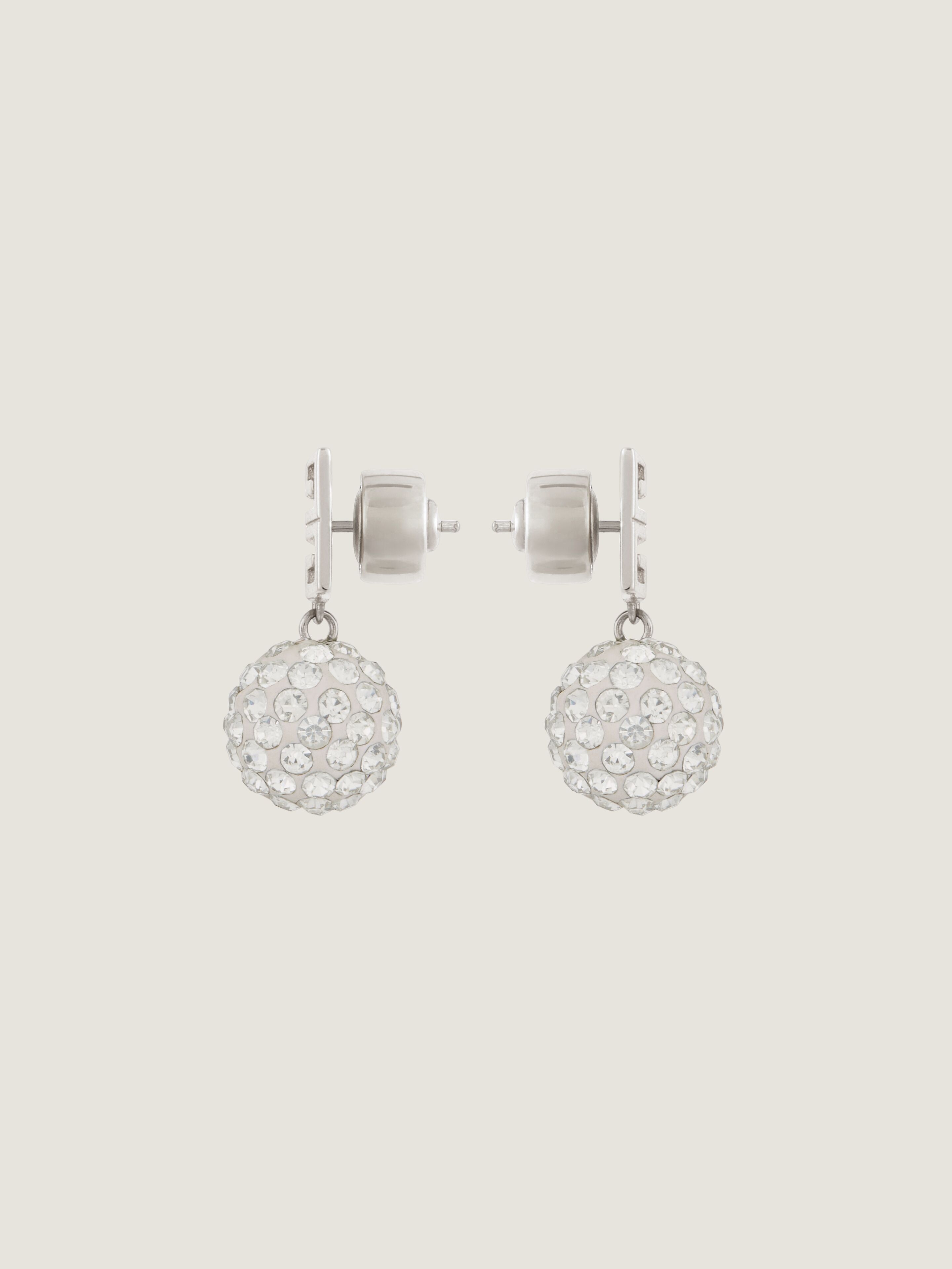 Givenchy Men's 4G Silvery Stud Earrings | Neiman Marcus