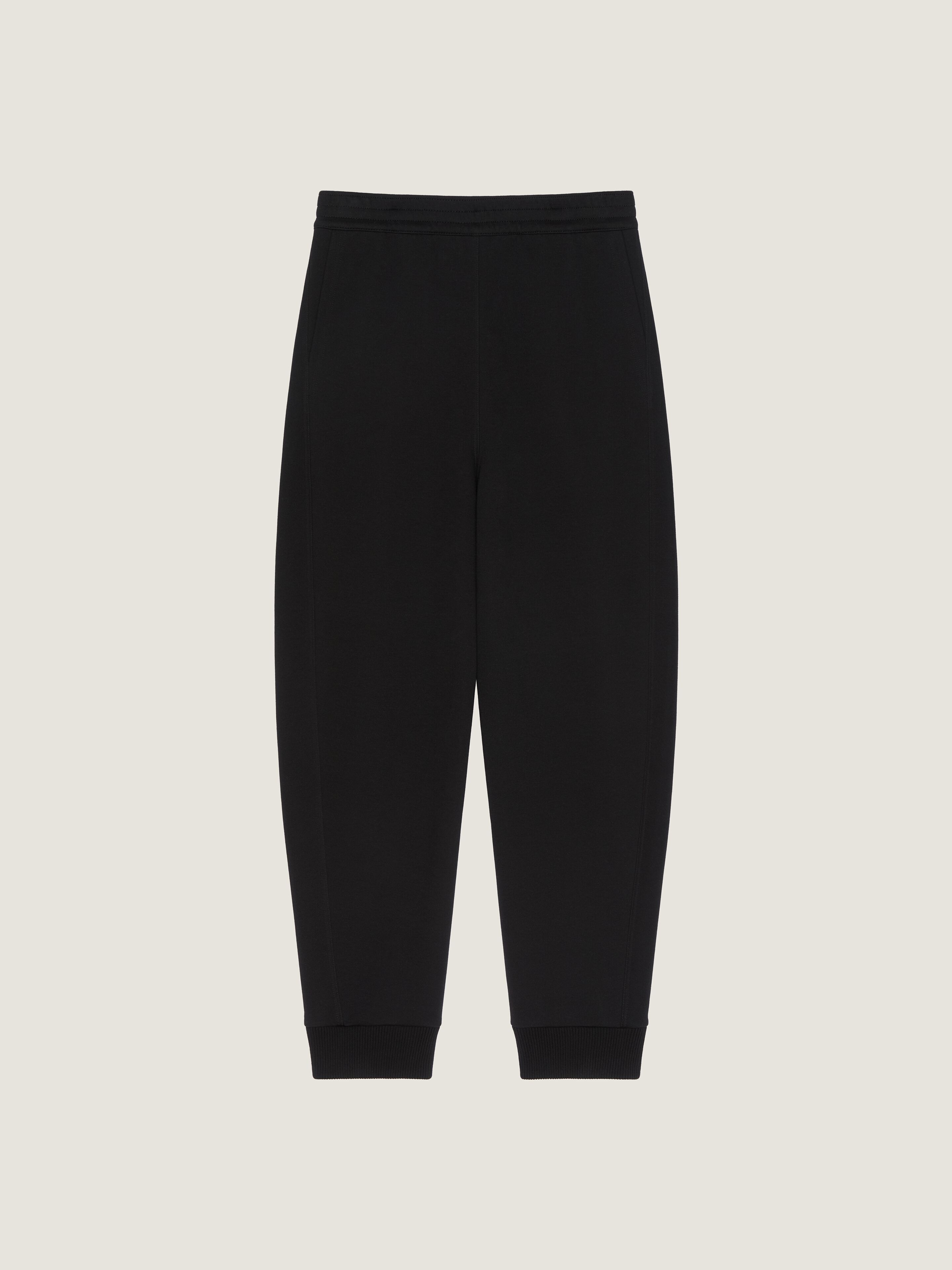 Givenchy Pantalon De Jogging Couture Seam En Scuba In Black