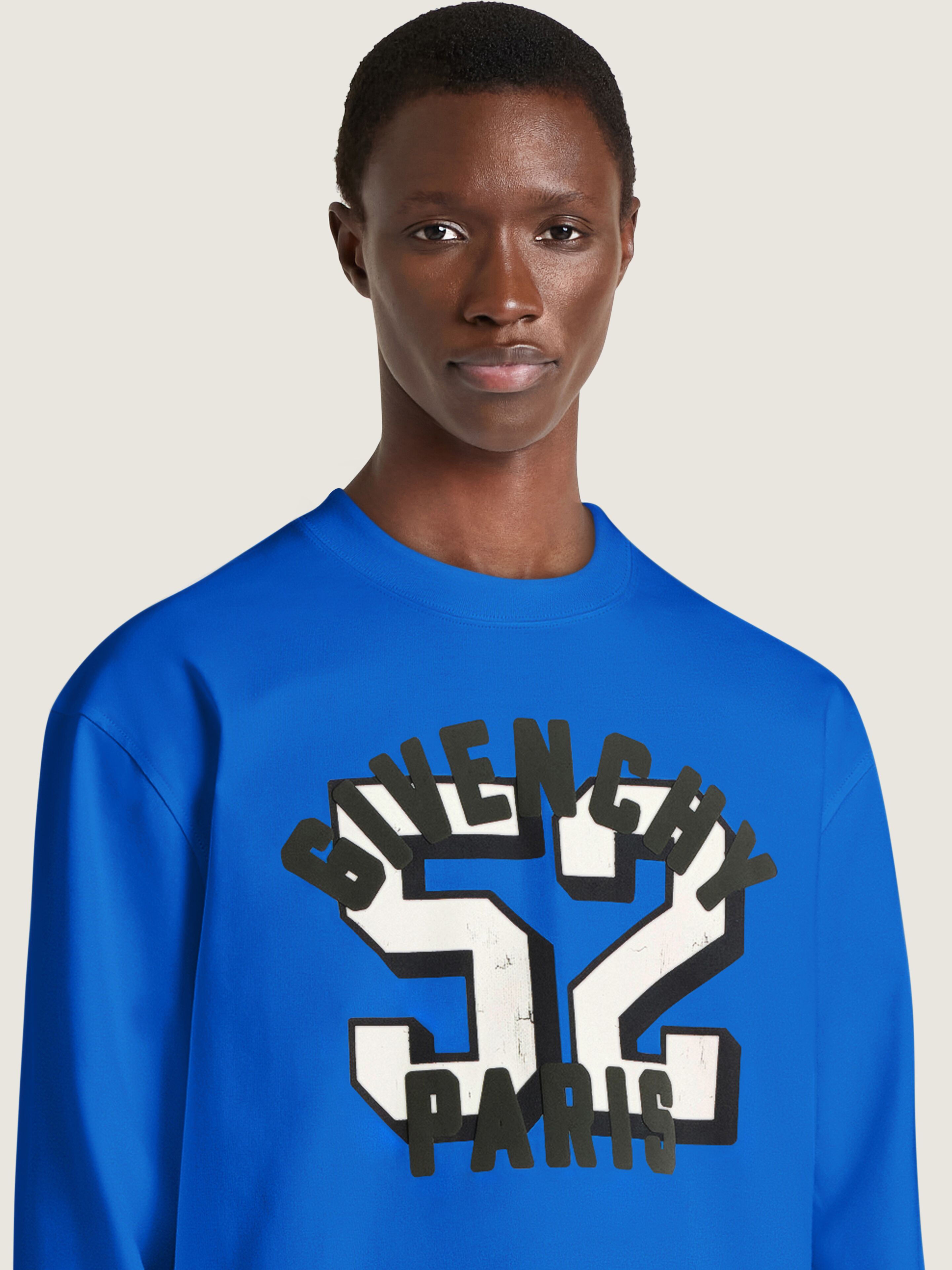 コットン GIVENCHY PARIS 52プリント ボクシーフィット Tシャツ