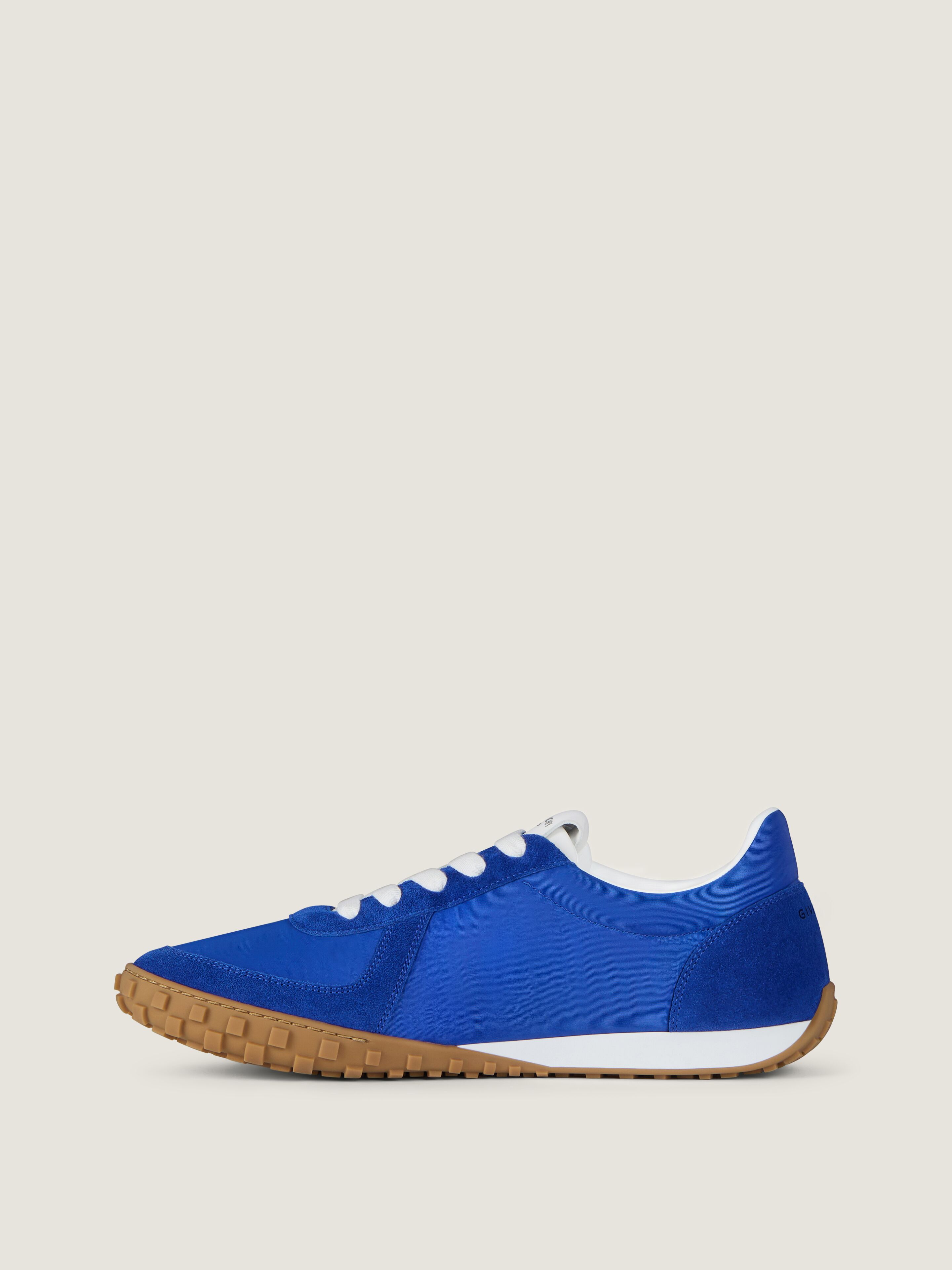 Glide sneakers in nylon and suede in - electric blue - BH00B4H1X3