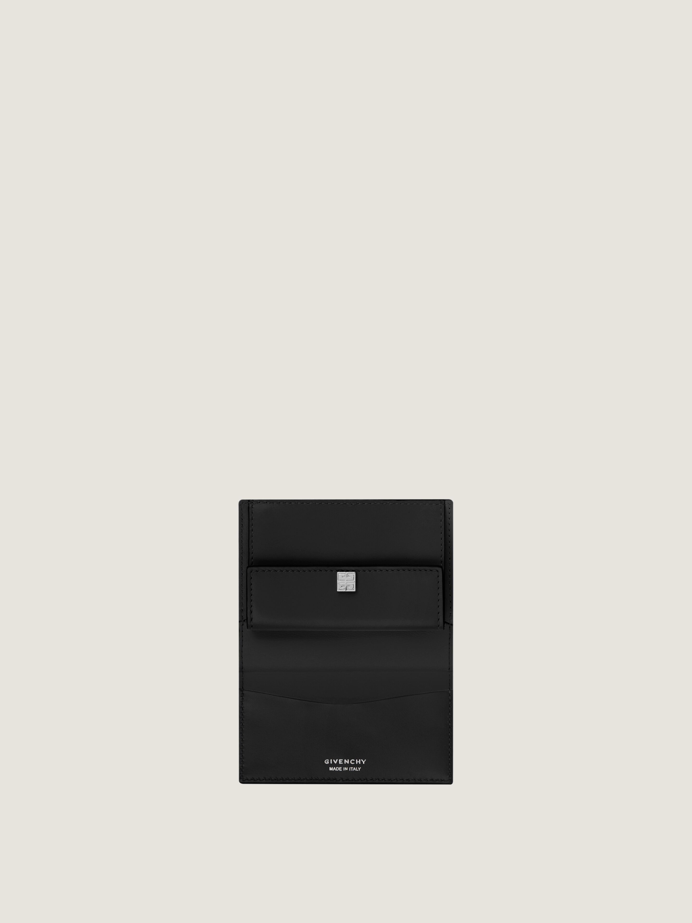 関税負担なし☆GIVENCHY 4G レザーボックス カードホルダー 4G カードホルダー ボックスレザー - ブラック | GIVENCHY JP