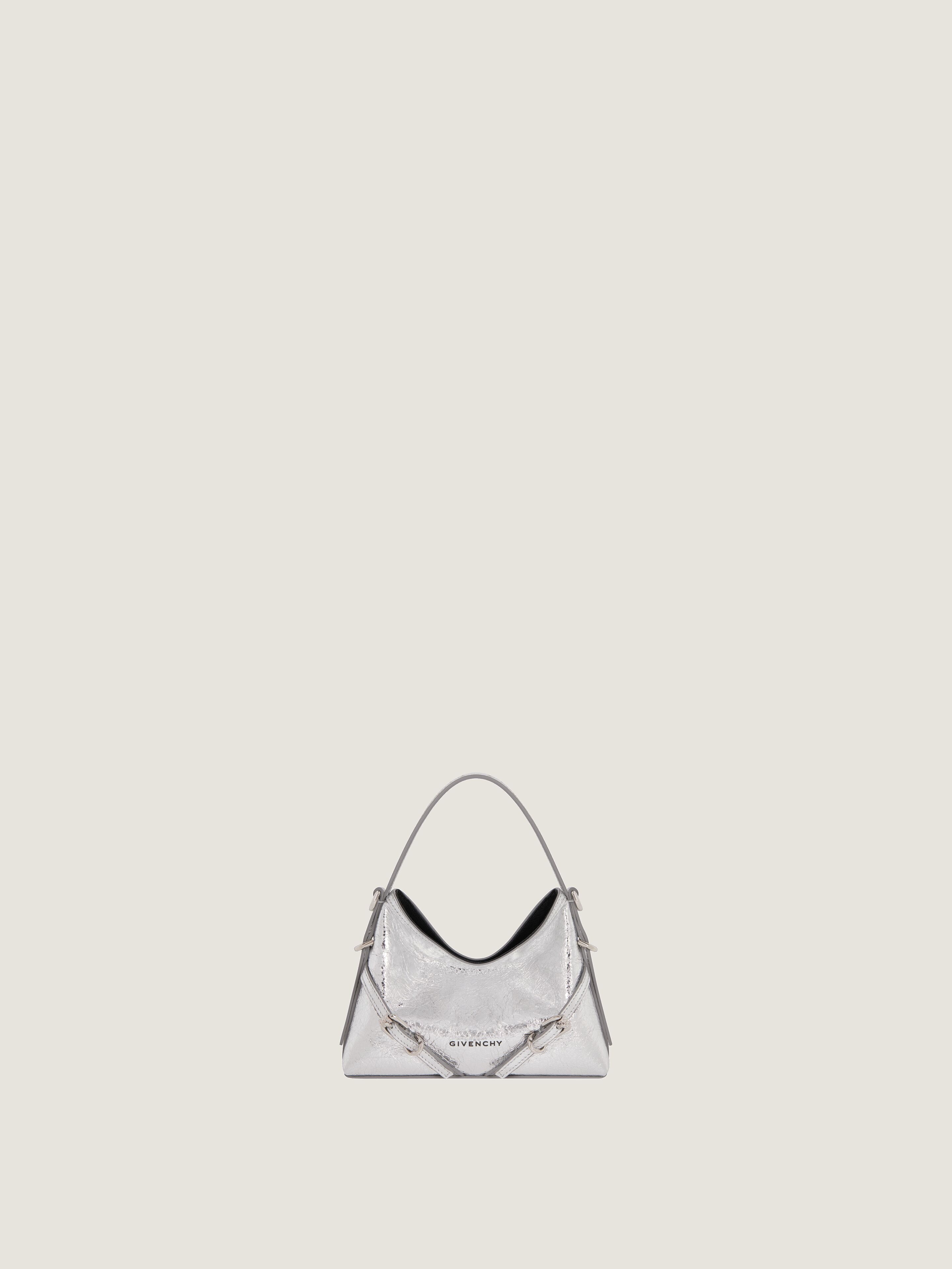 ショルダーバッグ・ポシェット Givenchy Borsa Voyou Mini Con Strass Givenchy MINI VOYOU BAG IN SATIN WITH STRASS | REVERSIBLE